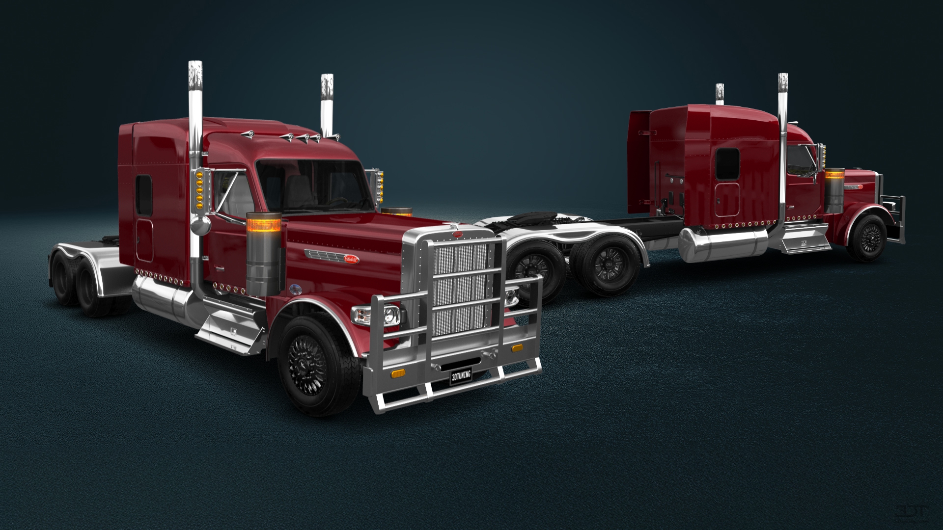 Peterbilt 589 Sleeper Cab Truck 2024 tuning