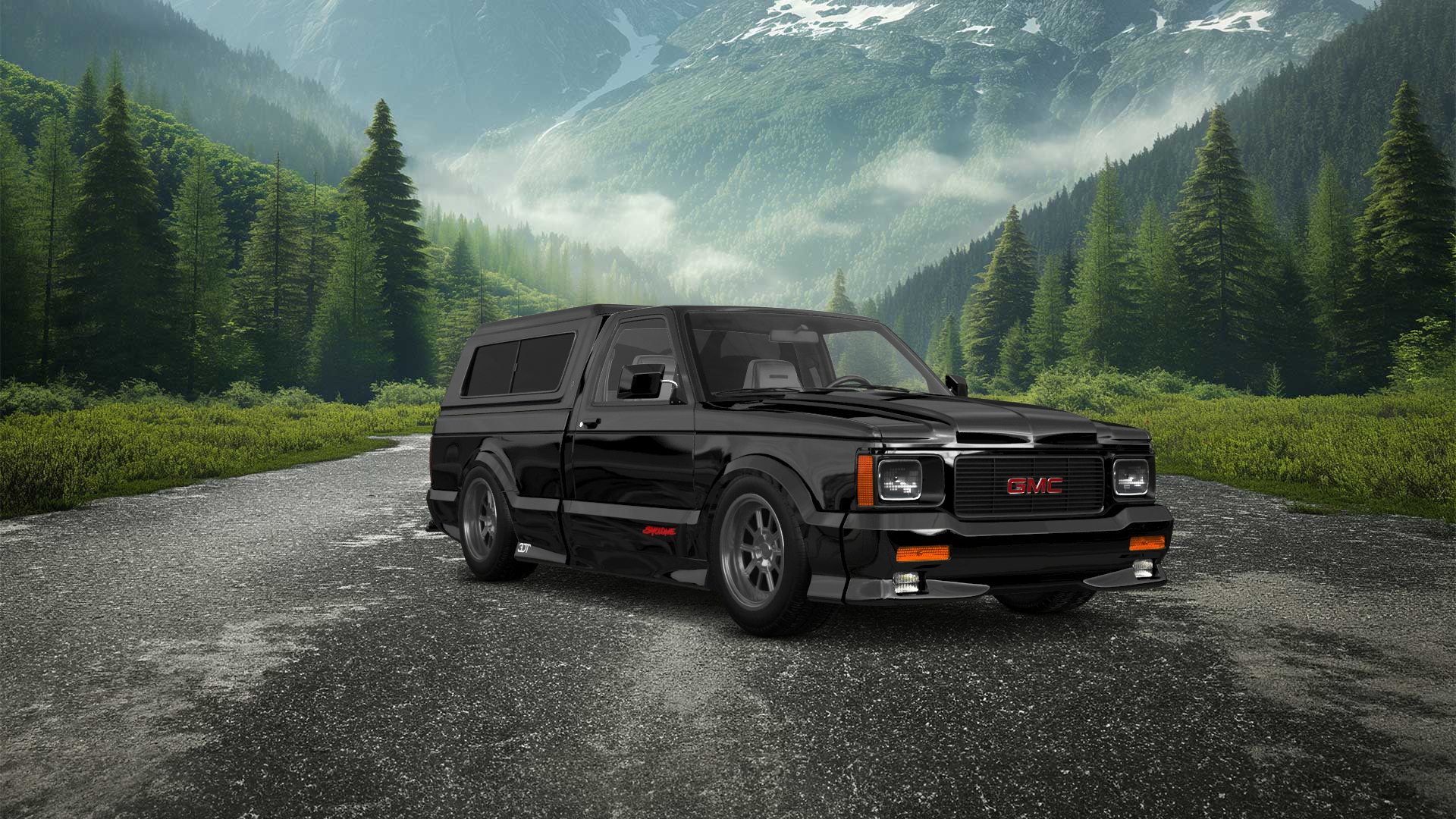 GMC Syclone 2 Door pickup truck 1991