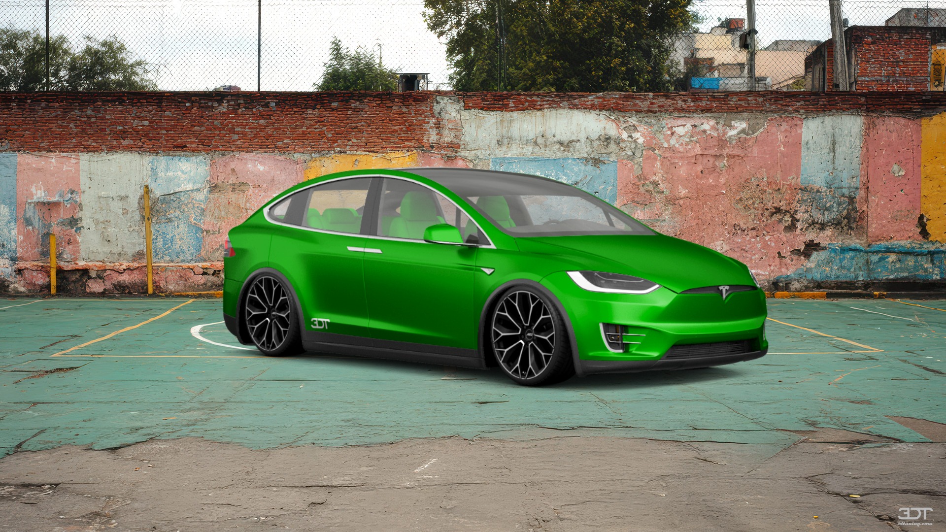 Tesla Model X 5 Door SUV 2017 tuning