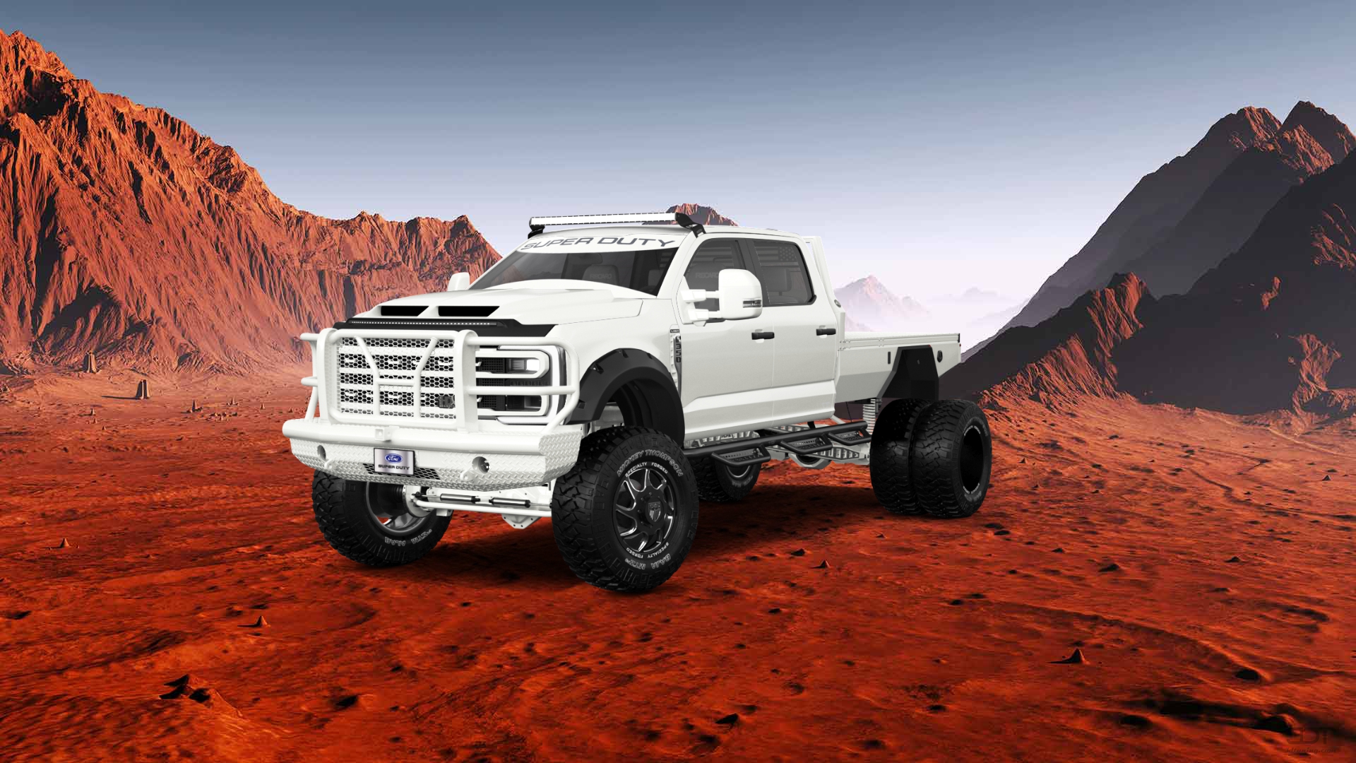 Ford F-350 DRW Crew Cab 4 Door pickup truck 2023 tuning