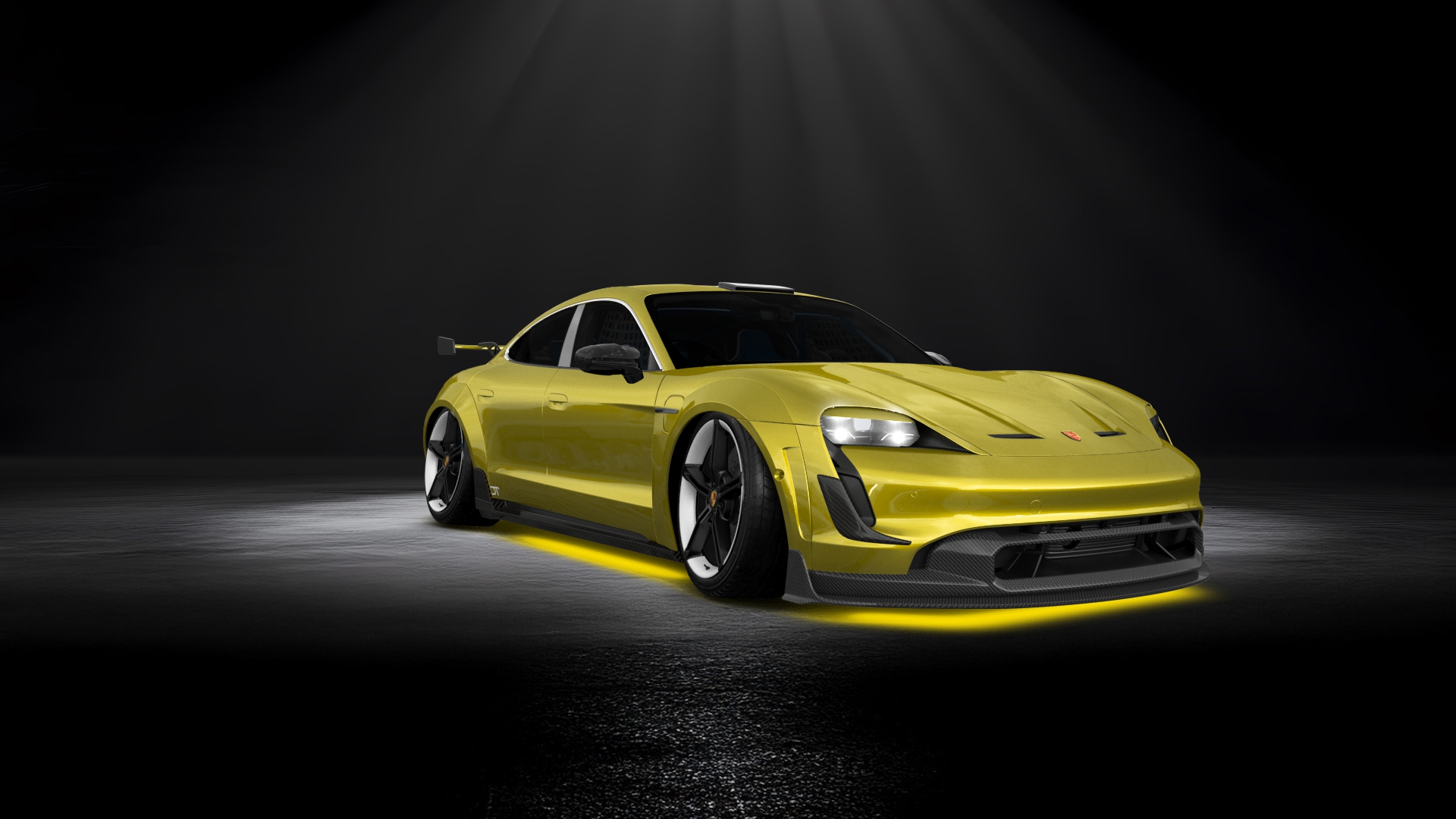 Porsche Taycan 4 Door Saloon 2019 tuning