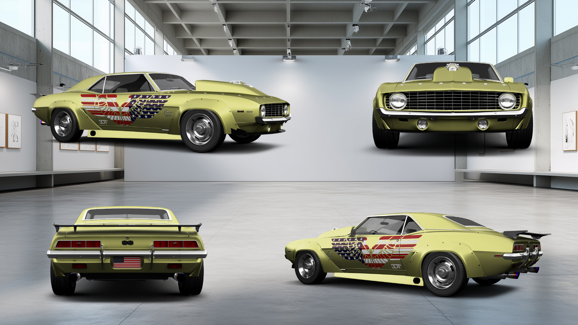 Chevrolet Camaro SS 2 Door Hardtop 1969