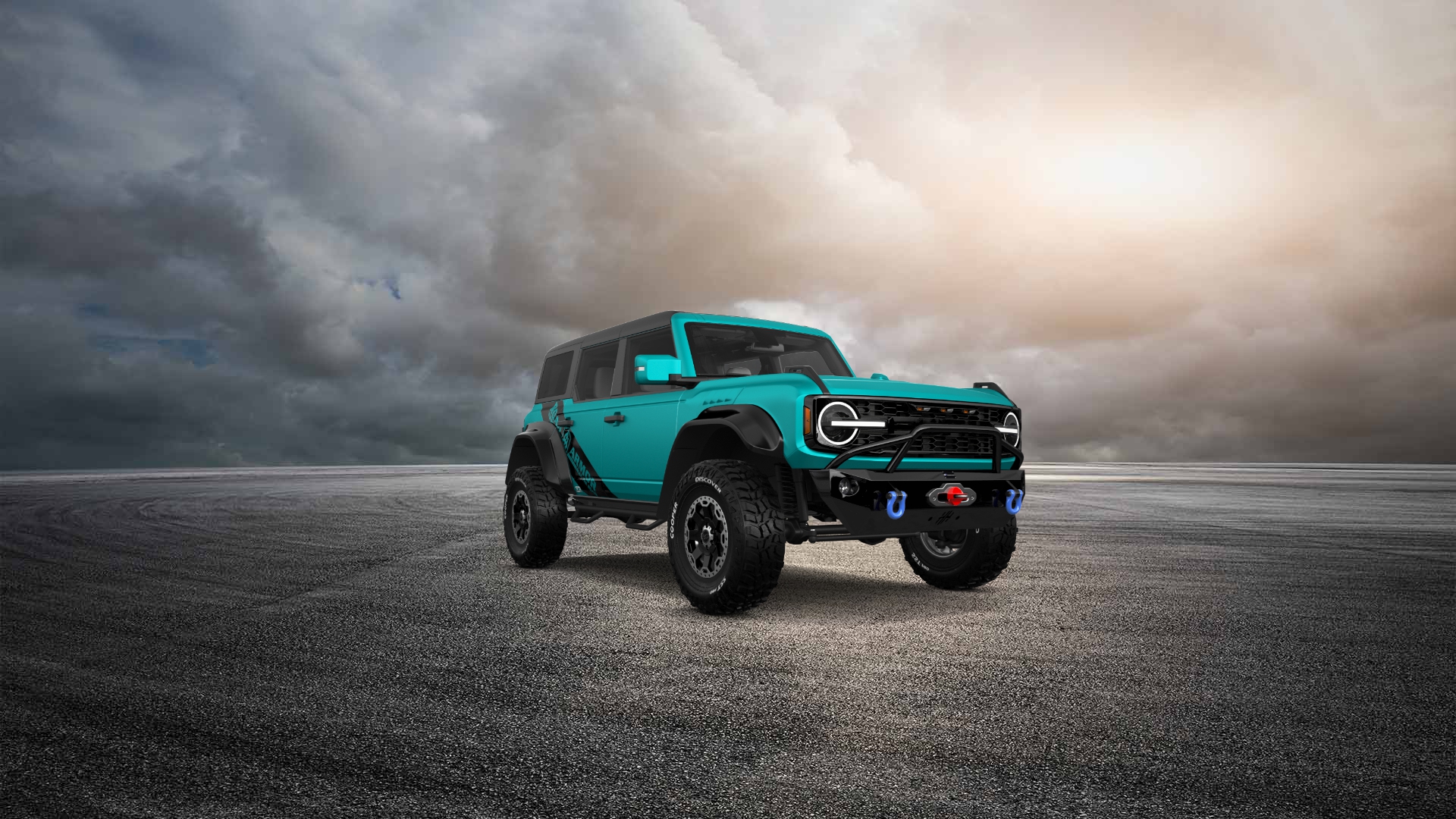 Ford Bronco Raptor 4 Door pickup truck 2022 tuning