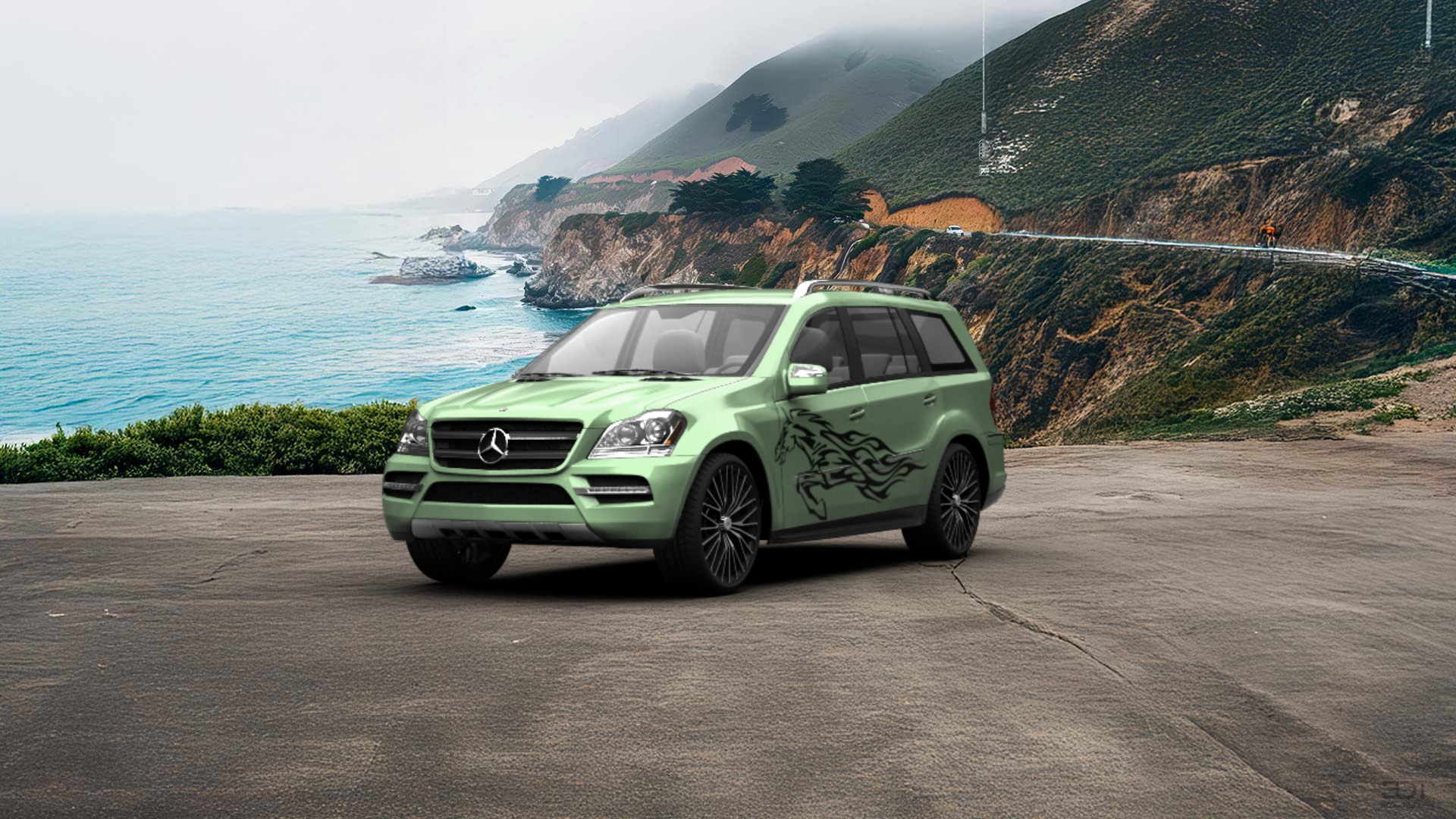 Mercedes GL class SUV 2010