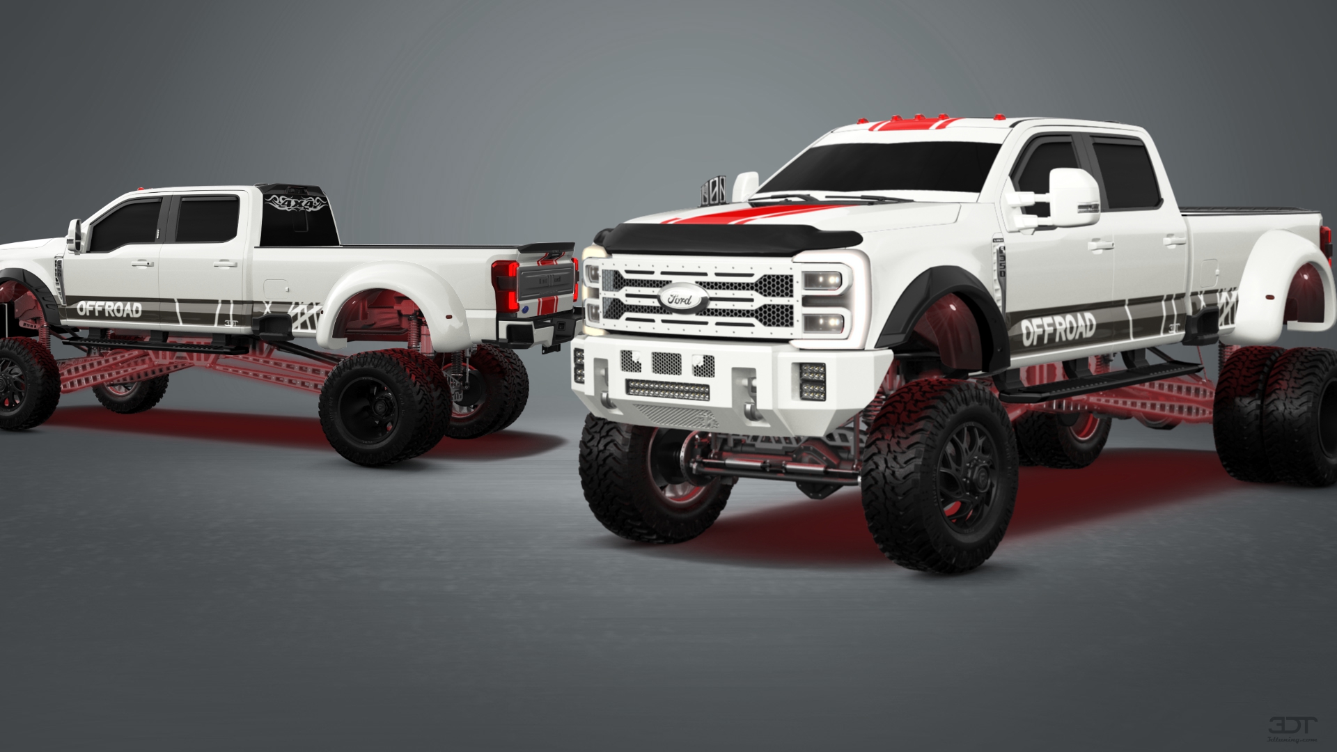 Ford F-350 DRW Crew Cab 4 Door pickup truck 2023 tuning