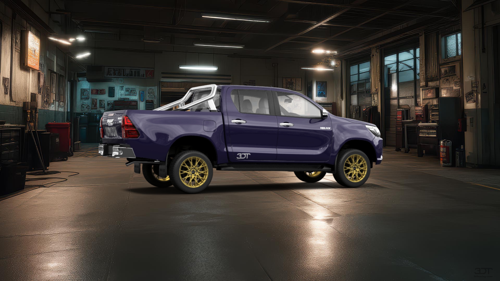 Toyota Hilux Double Cab 4 Door pickup truck 2016 tuning