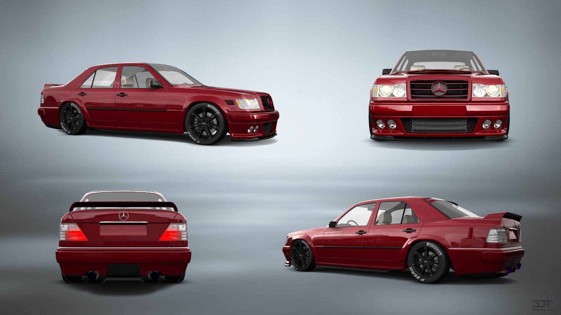 Mercedes E-Class Sedan 1984 tuning