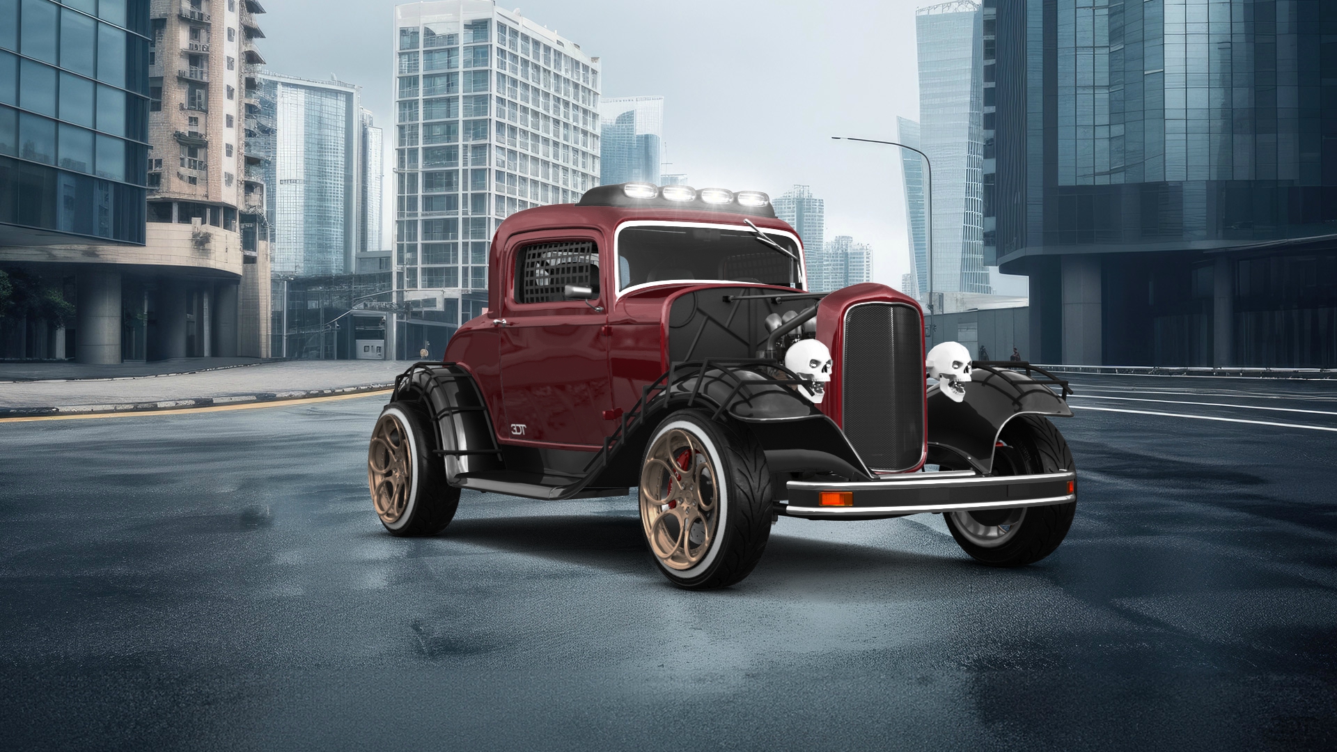 Ford Model B Deluxe 2 Door Coupe 1932