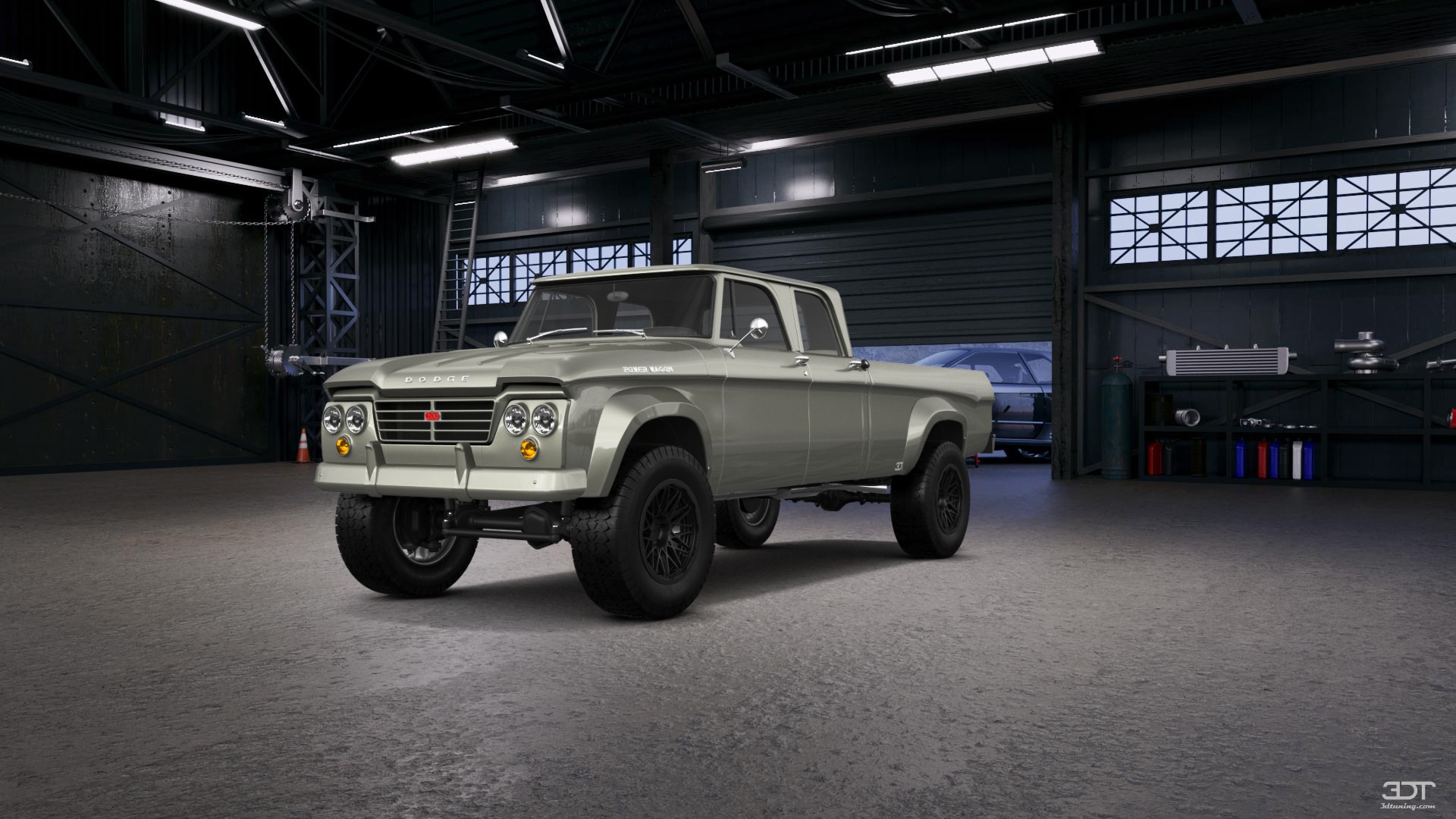 Dodge Power Wagon 4 Door pickup truck 1964