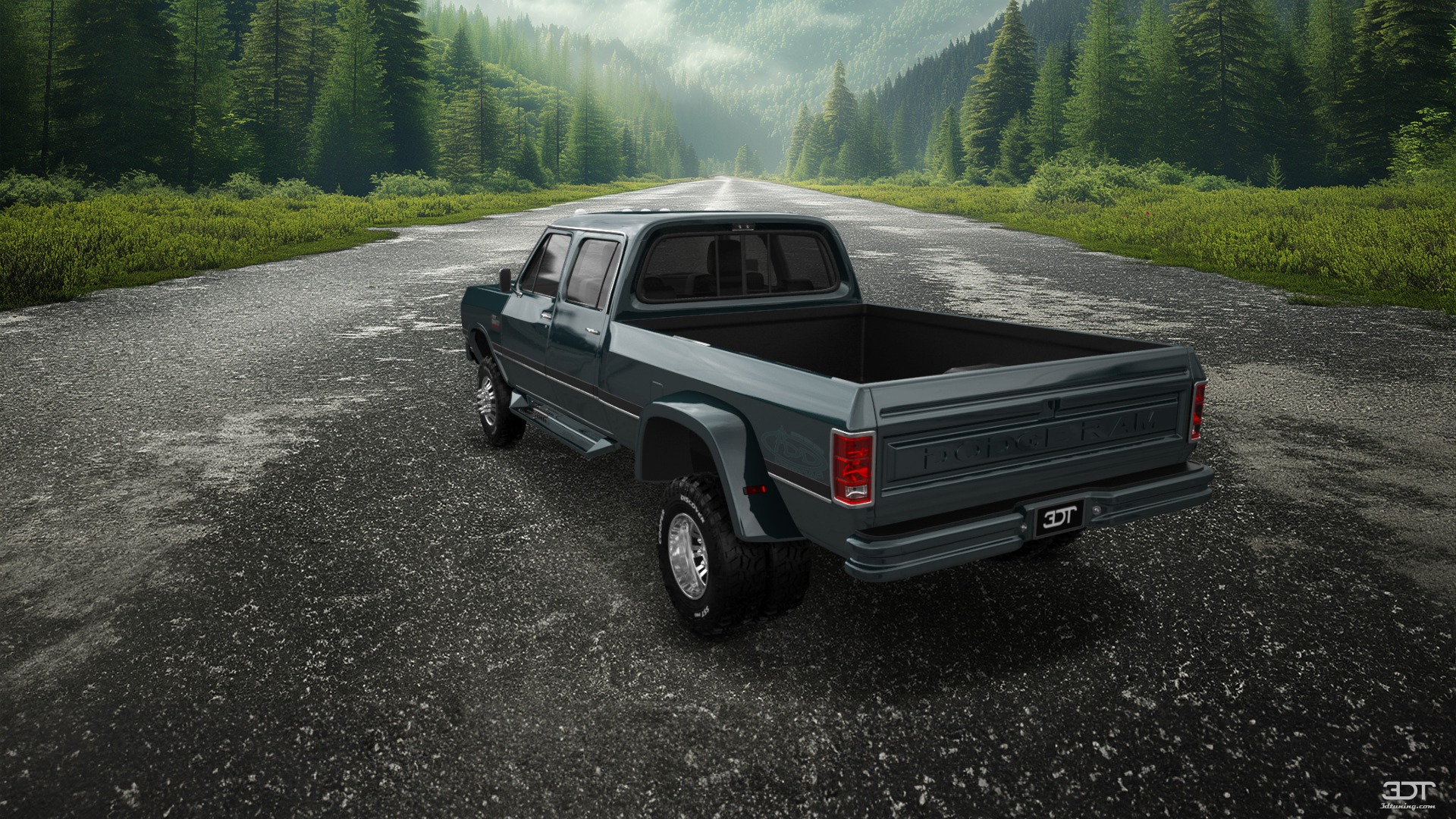 Dodge Ram 350 4 Door pickup truck 1991