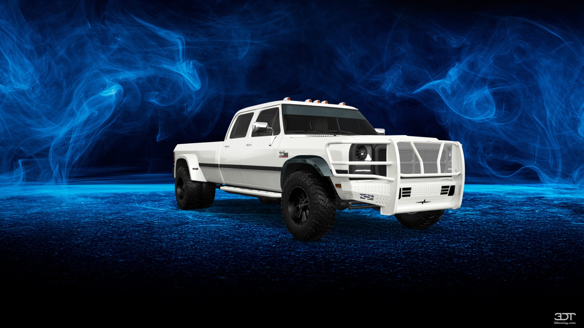 Dodge Ram 350 4 Door pickup truck 1991 tuning