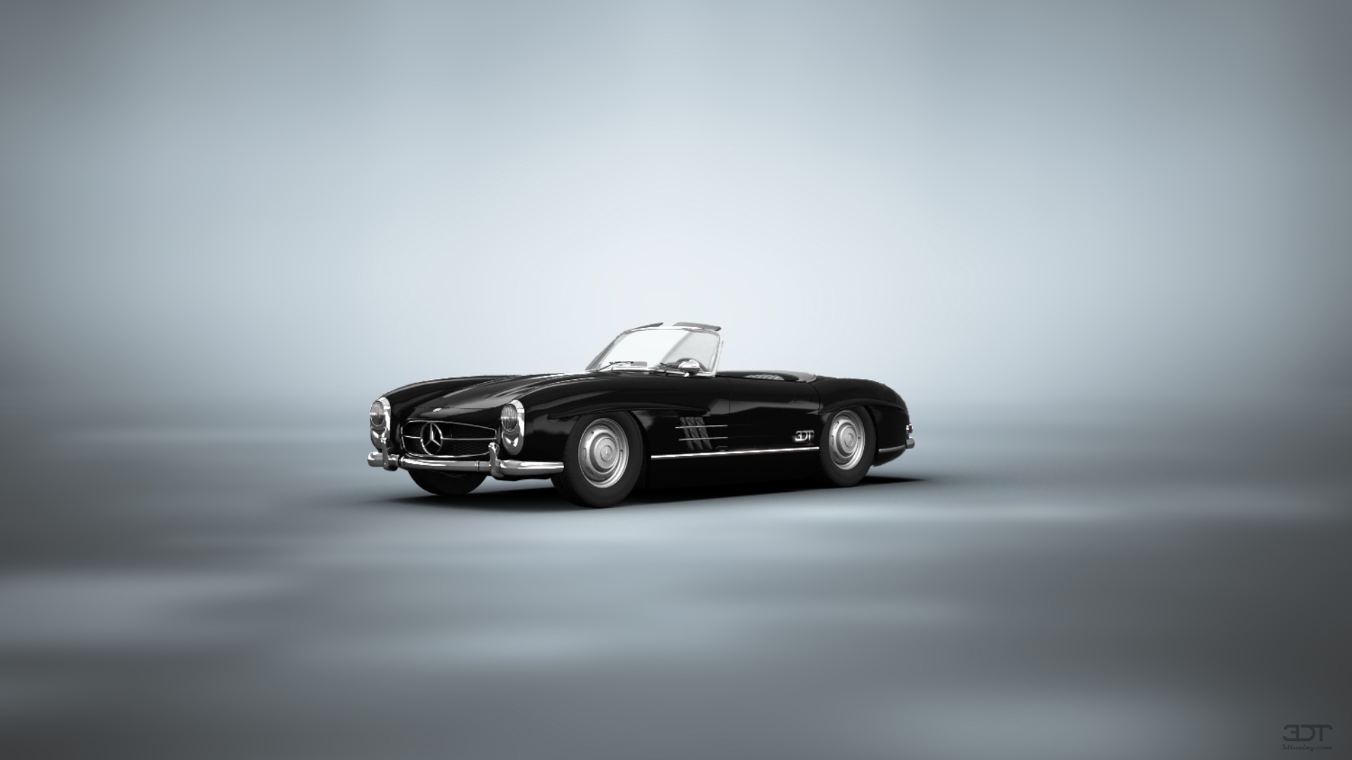 Mercedes SL300 Roadster 1957 tuning