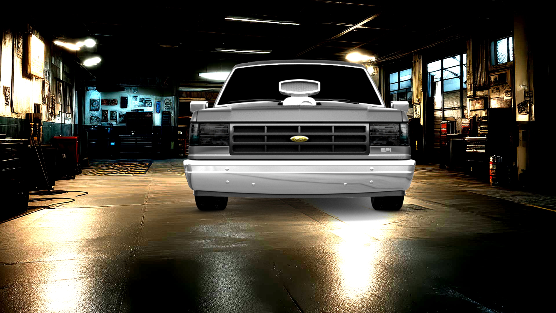 Ford F-150 2 Door pickup truck 1987 tuning