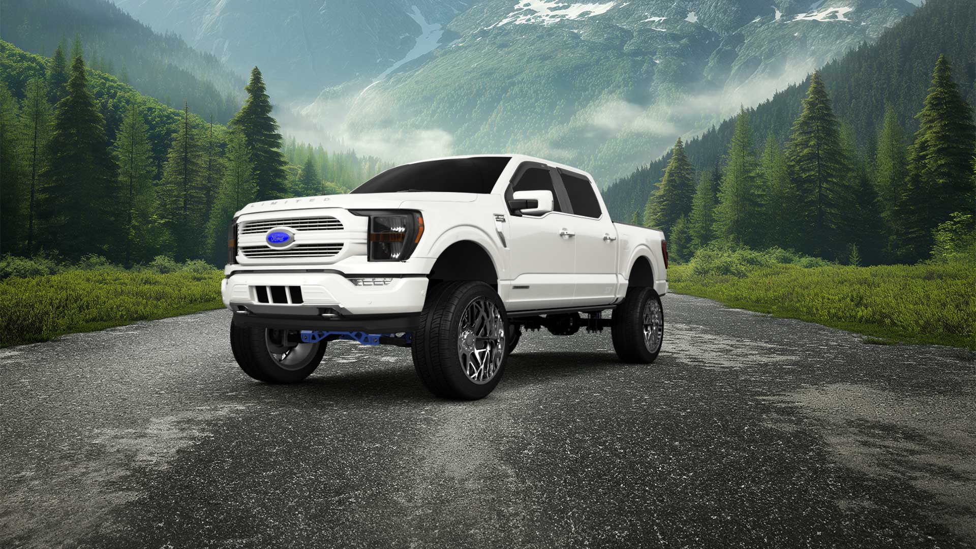 Ford F-150 SuperCrew 4 Door pickup truck 2021