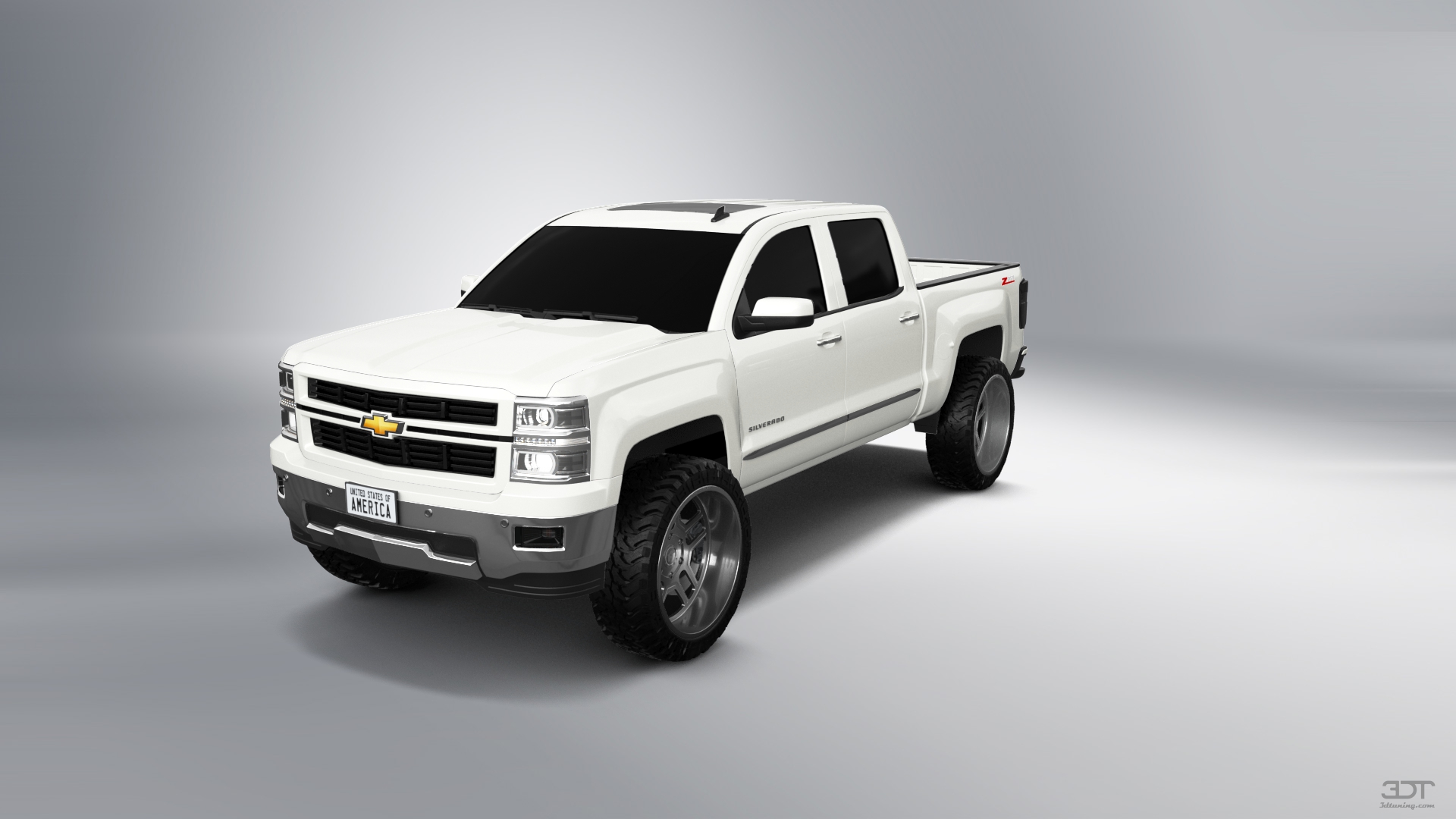 Chevrolet Silverado 1500 4 Door pickup truck 2014 tuning