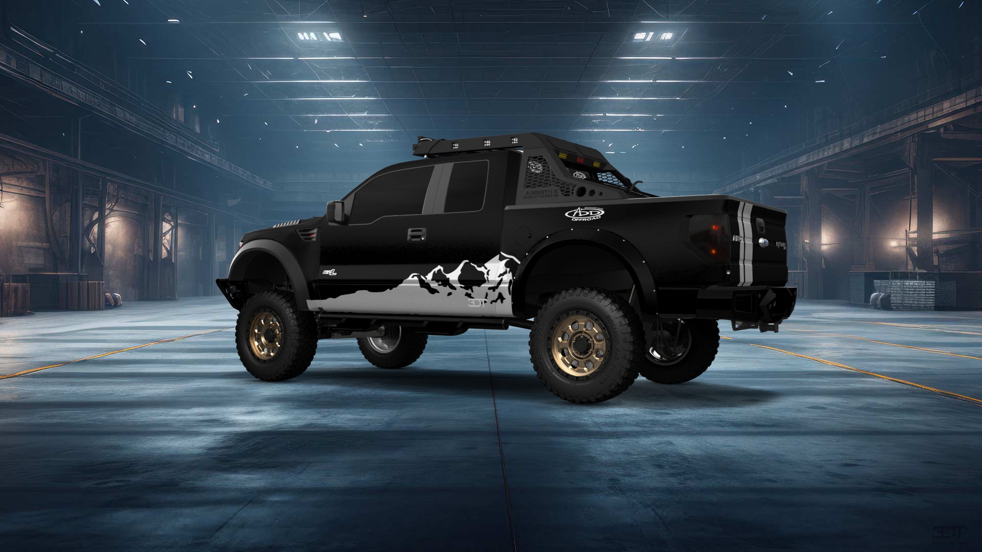 Ford F-150 SVT Raptor 2 Door pickup truck 2010