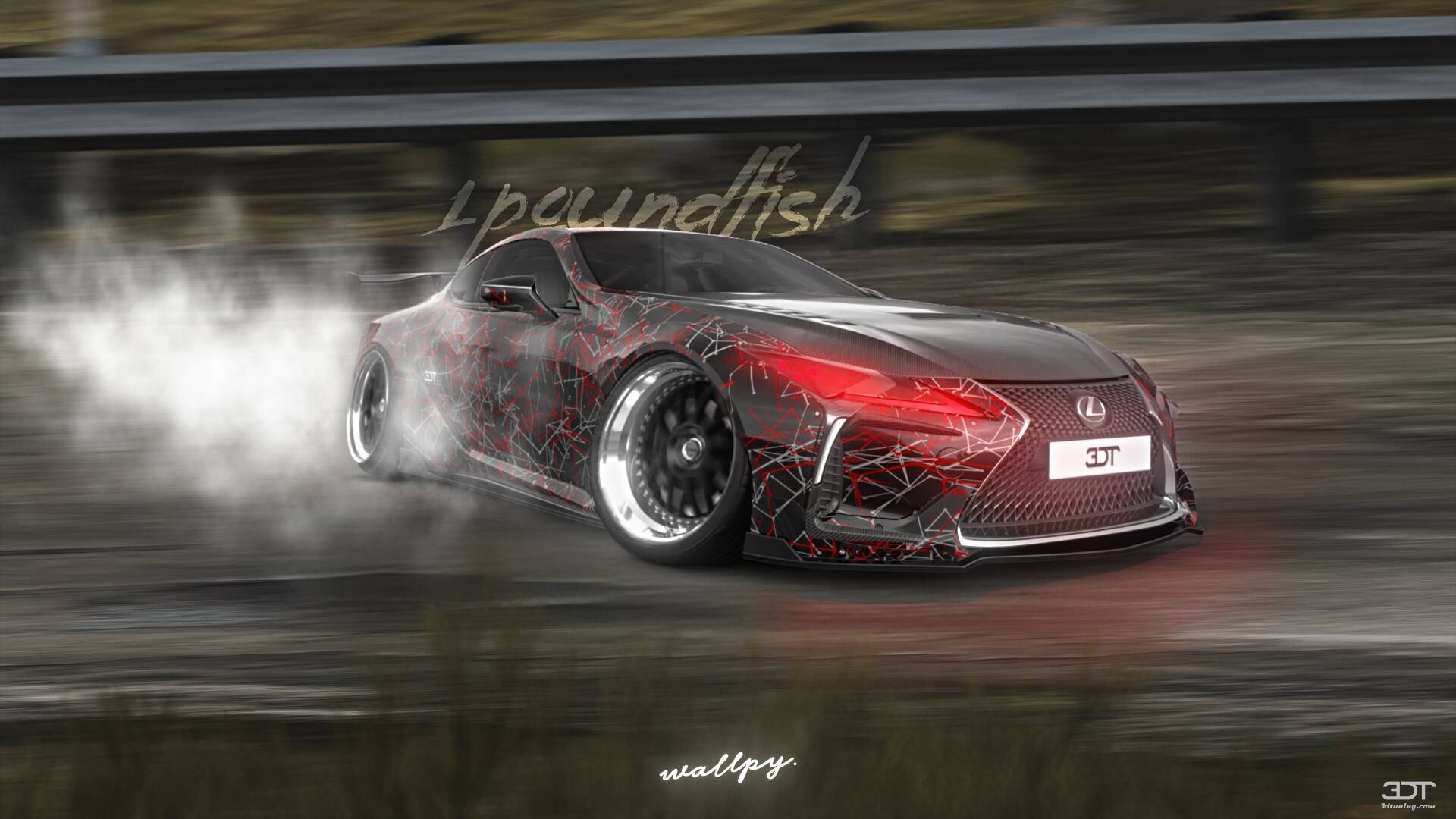 Lexus LC500 2 door fastback coupe 2017 tuning