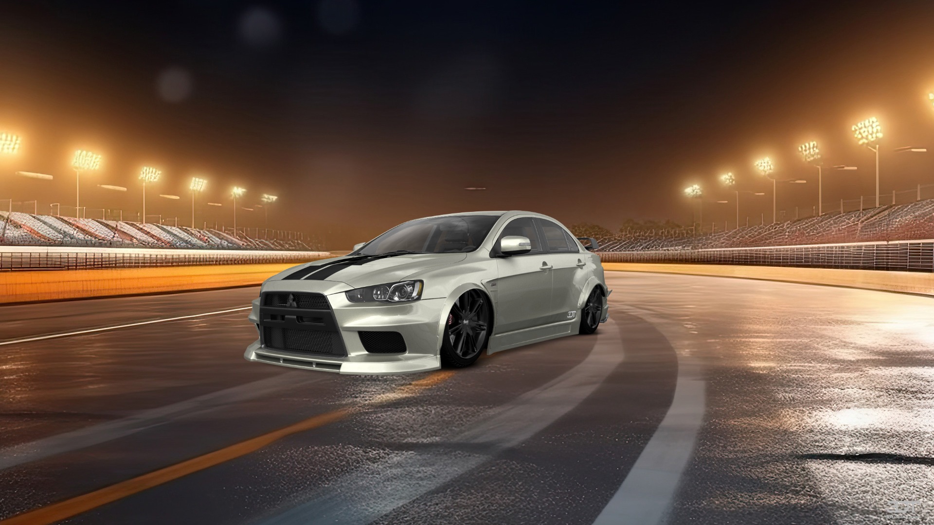 Mitsubishi Lancer Evolution X Sedan 2008