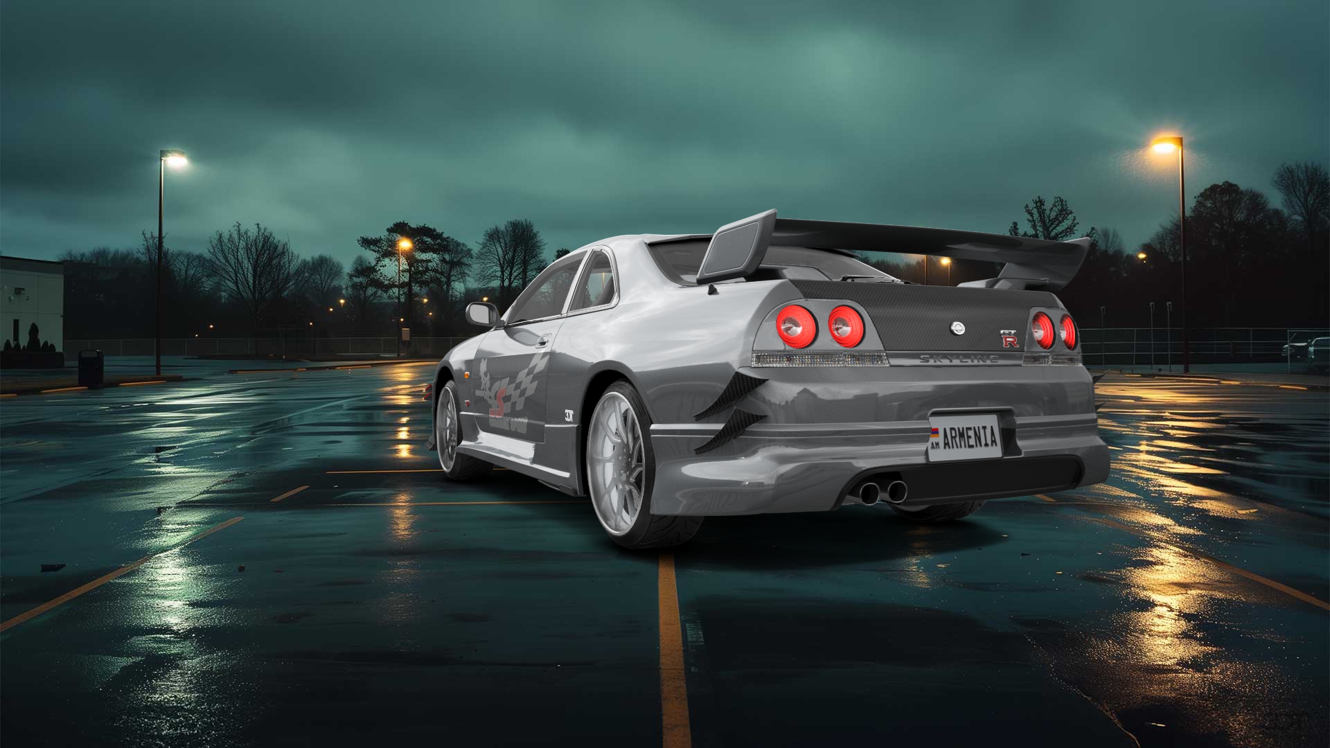 Nissan Skyline GT-R 2 Door Coupe 1995 tuning