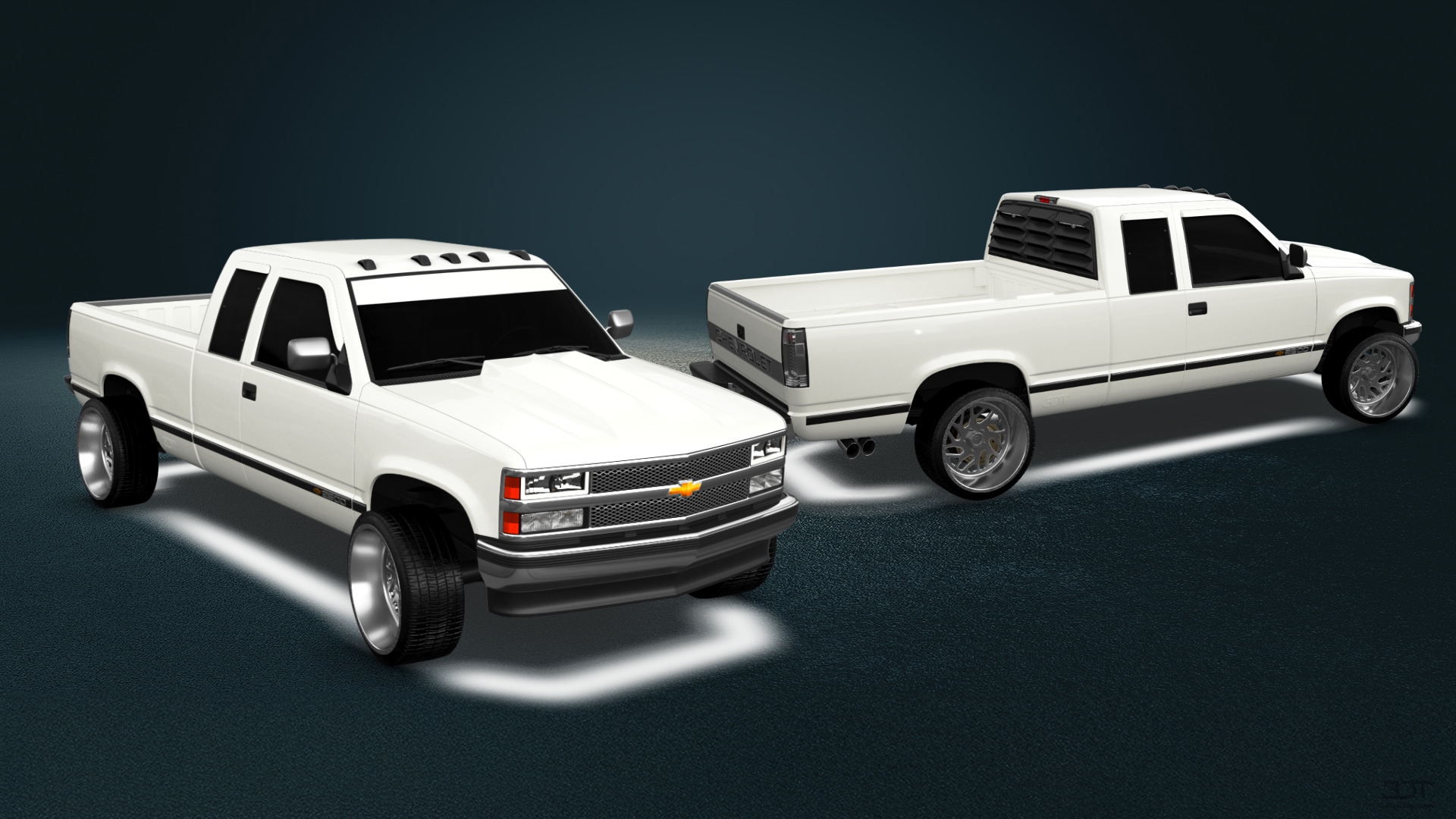 Chevrolet K2500 Extended Cab Pickup 1989 tuning