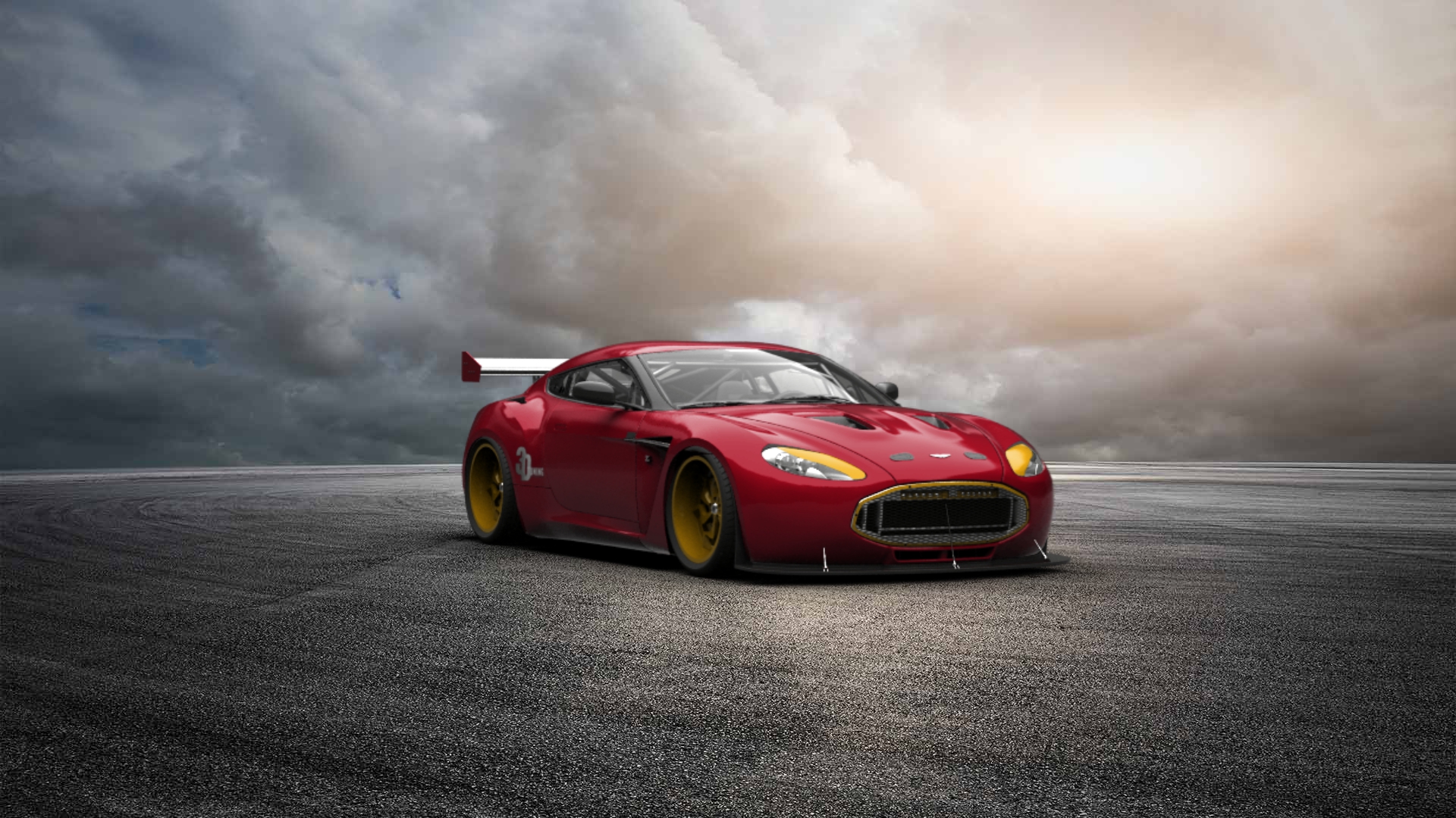 Aston Martin V12 Zagato Coupe 2012