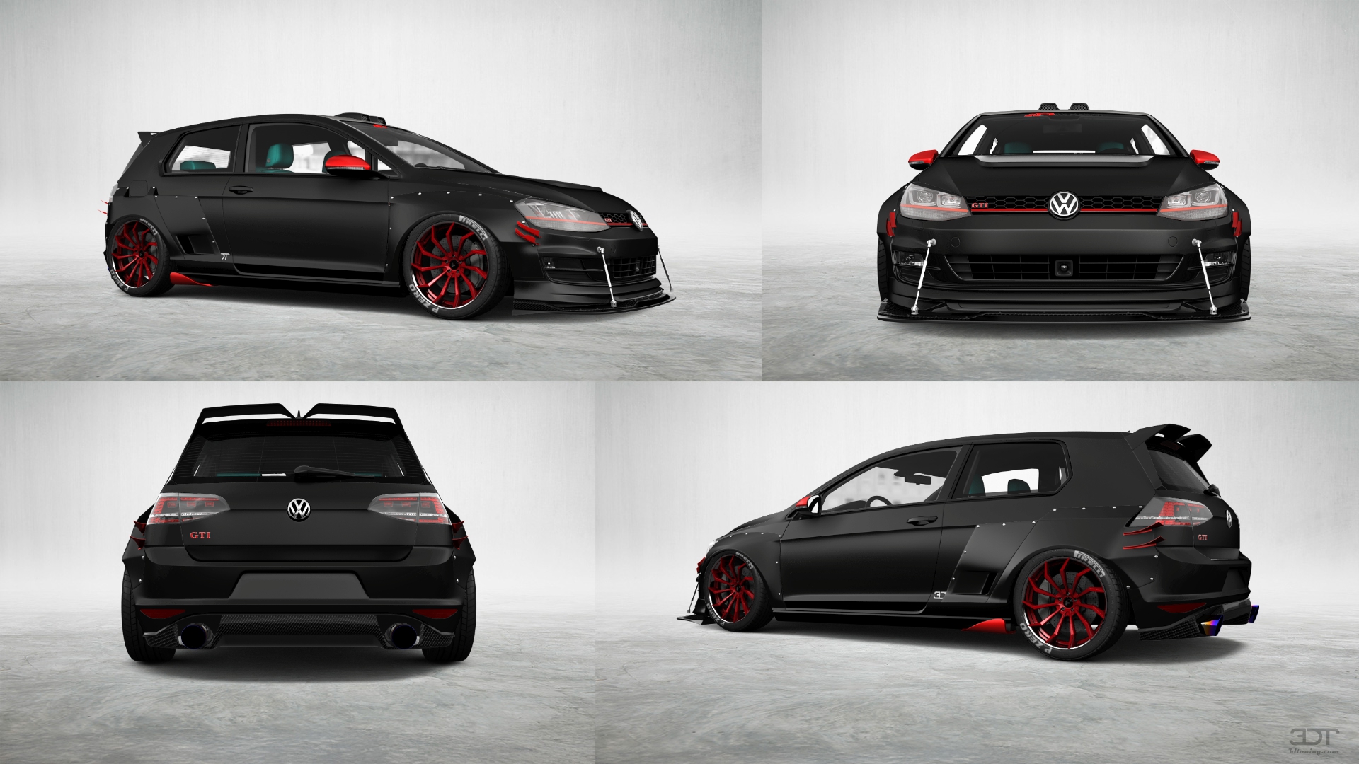 Volkswagen Golf 7 3 Door Hatchback 2013 tuning