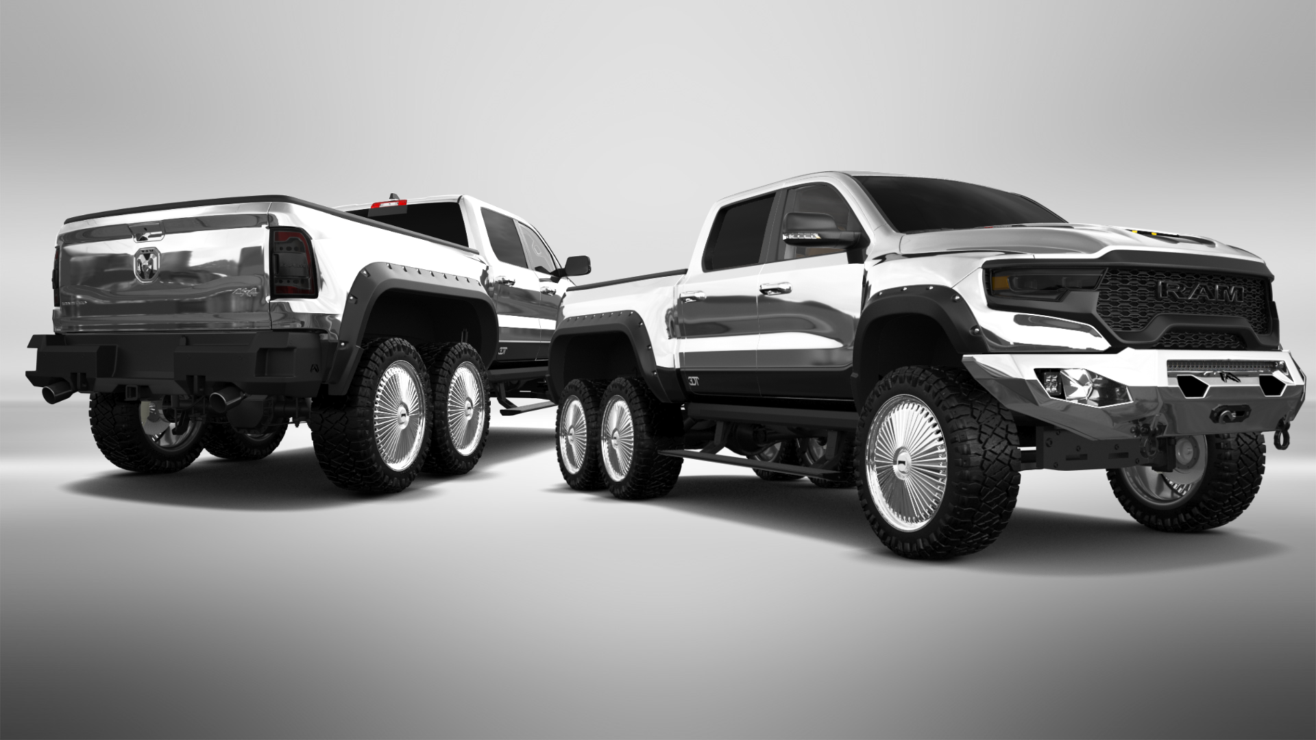 Dodge Ram Hennessey Mammoth 6X6 Truck 2021 Images