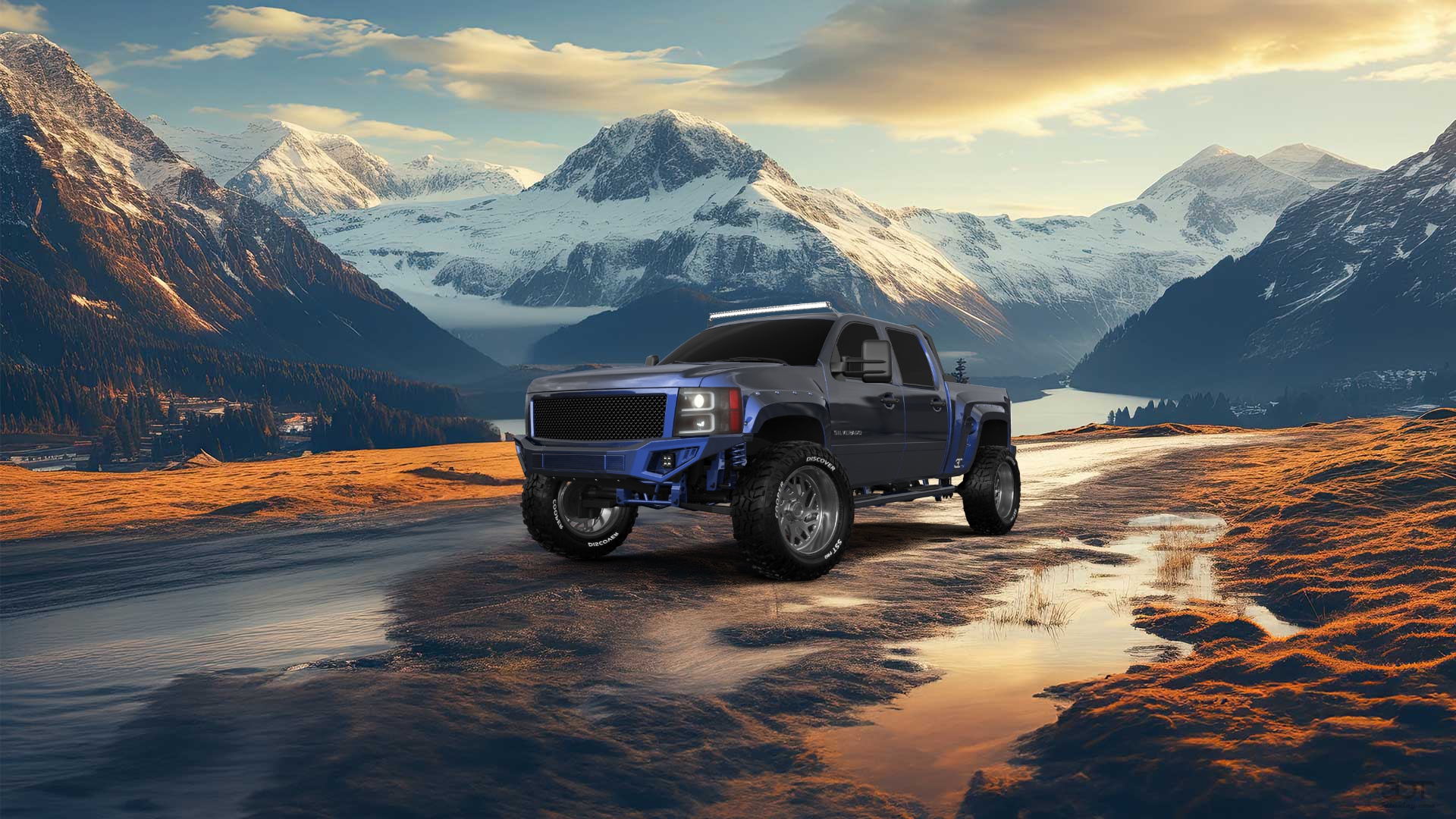 Chevrolet Silverado 1500 Crew Cab 4 Door pickup truck 2007