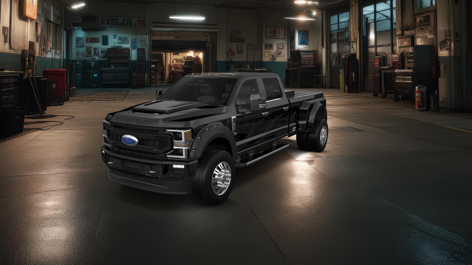 Ford F-350 DRW 4 Door pickup truck 2021 tuning