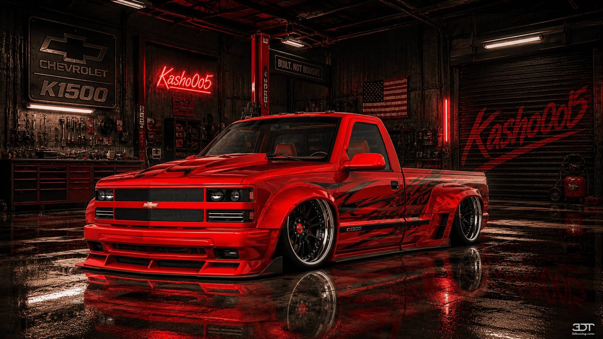 Chevrolet K1500 Regular Cab Fleetside Pickup 1988 tuning