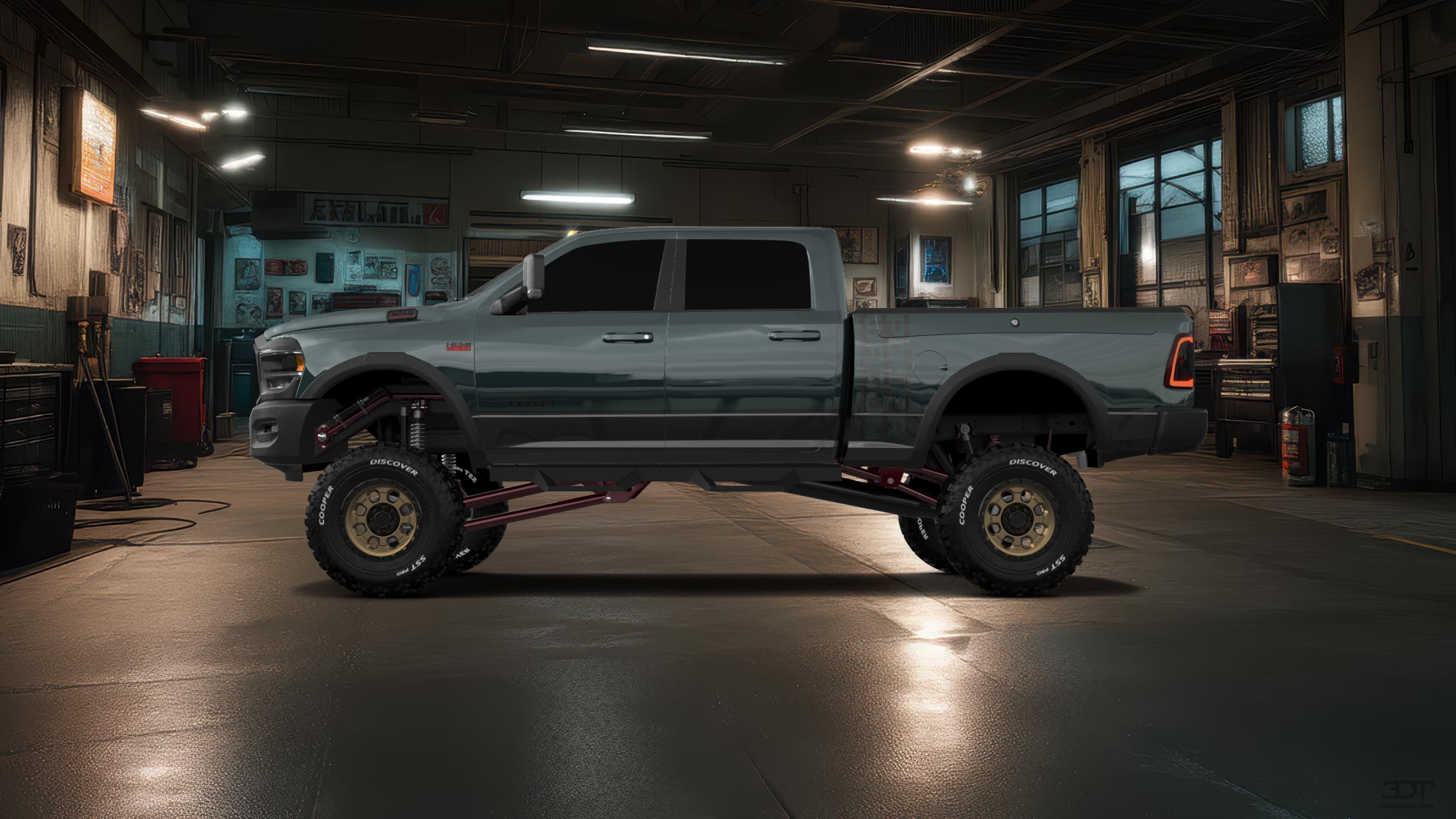 Dodge Ram 2500 4 Door pickup truck 2020 tuning