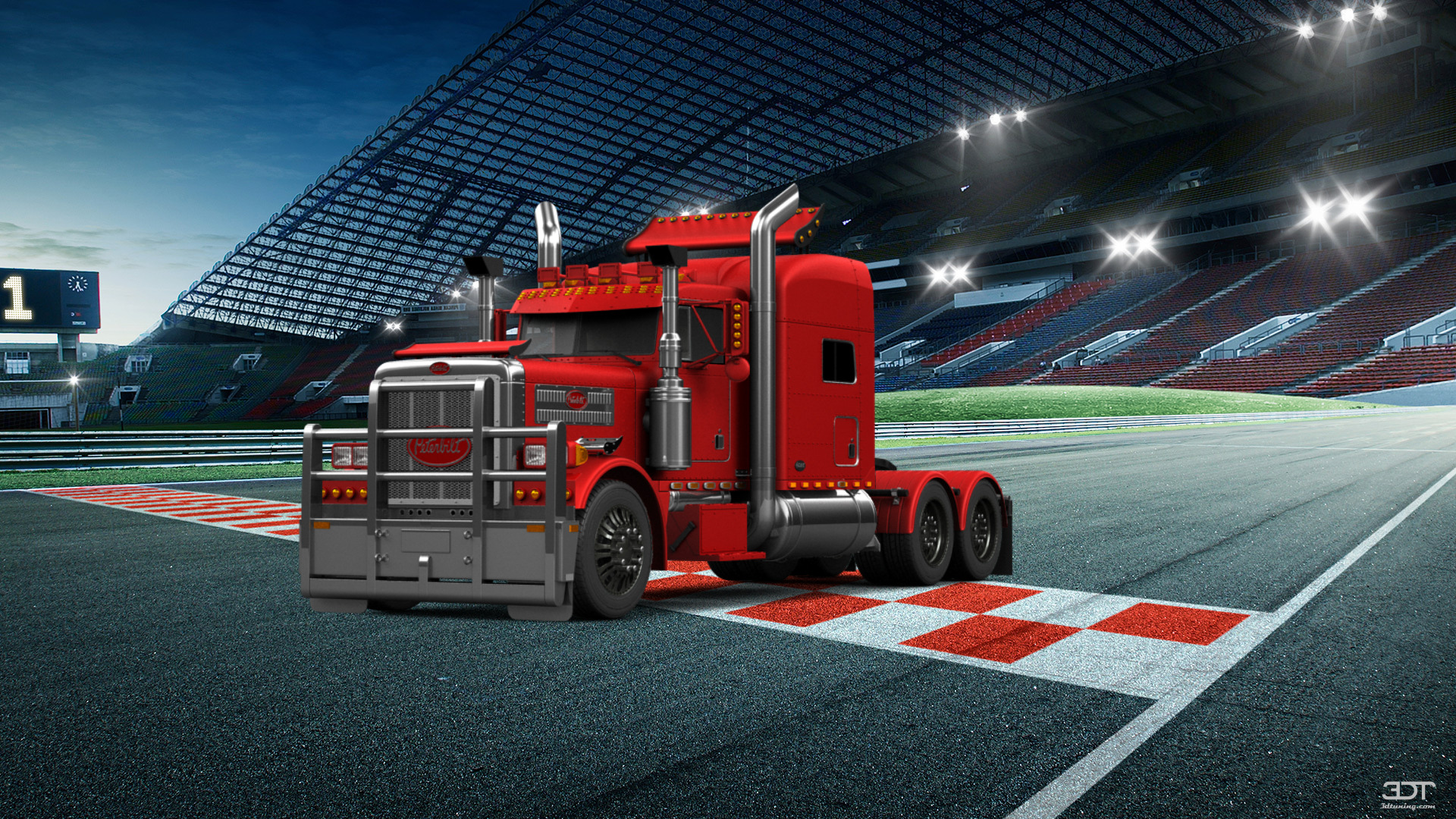 Peterbilt 359 Truck 1987