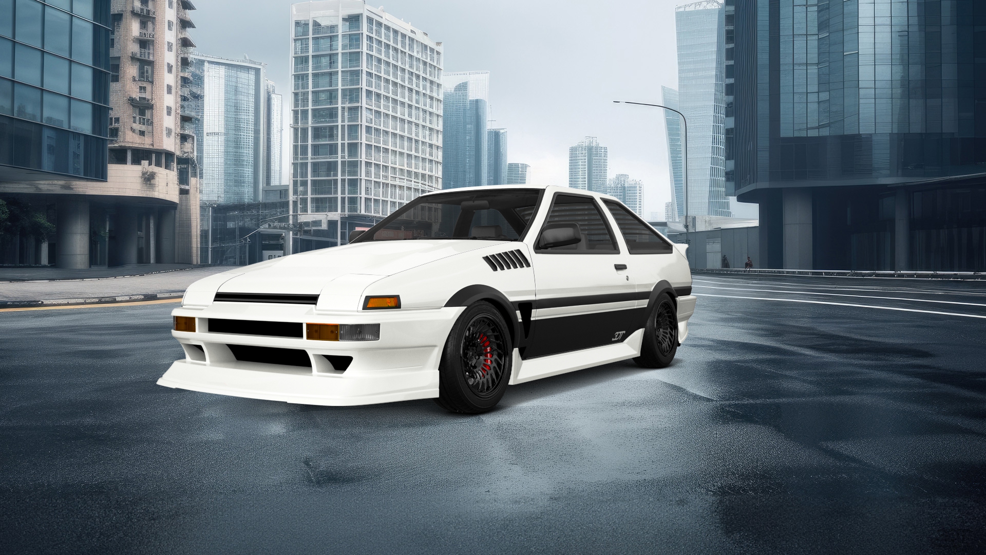 Toyota AE86 3 Door Hatchback 1985 tuning
