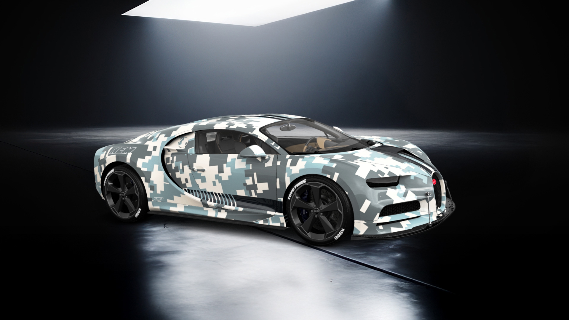 Bugatti Chiron 2 Door Coupe 2016 tuning