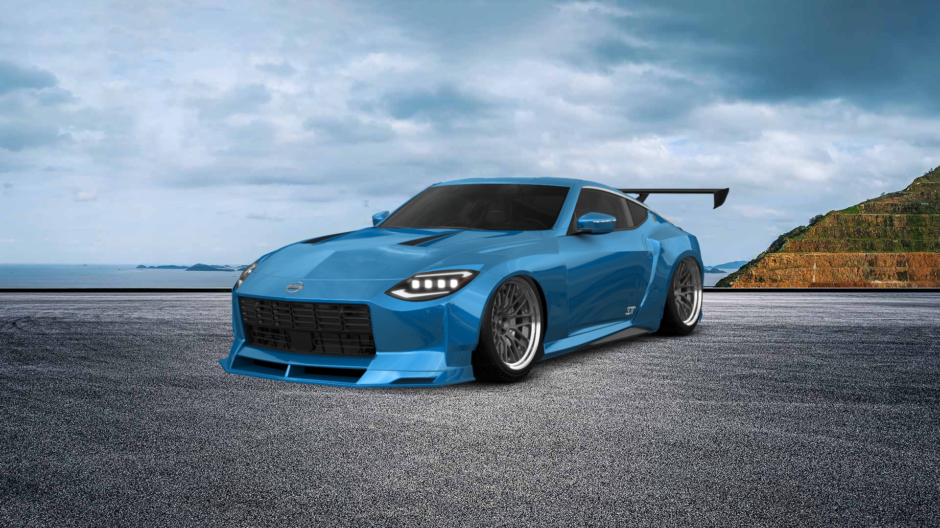 Nissan Z 2 door fastback coupe 2022 tuning