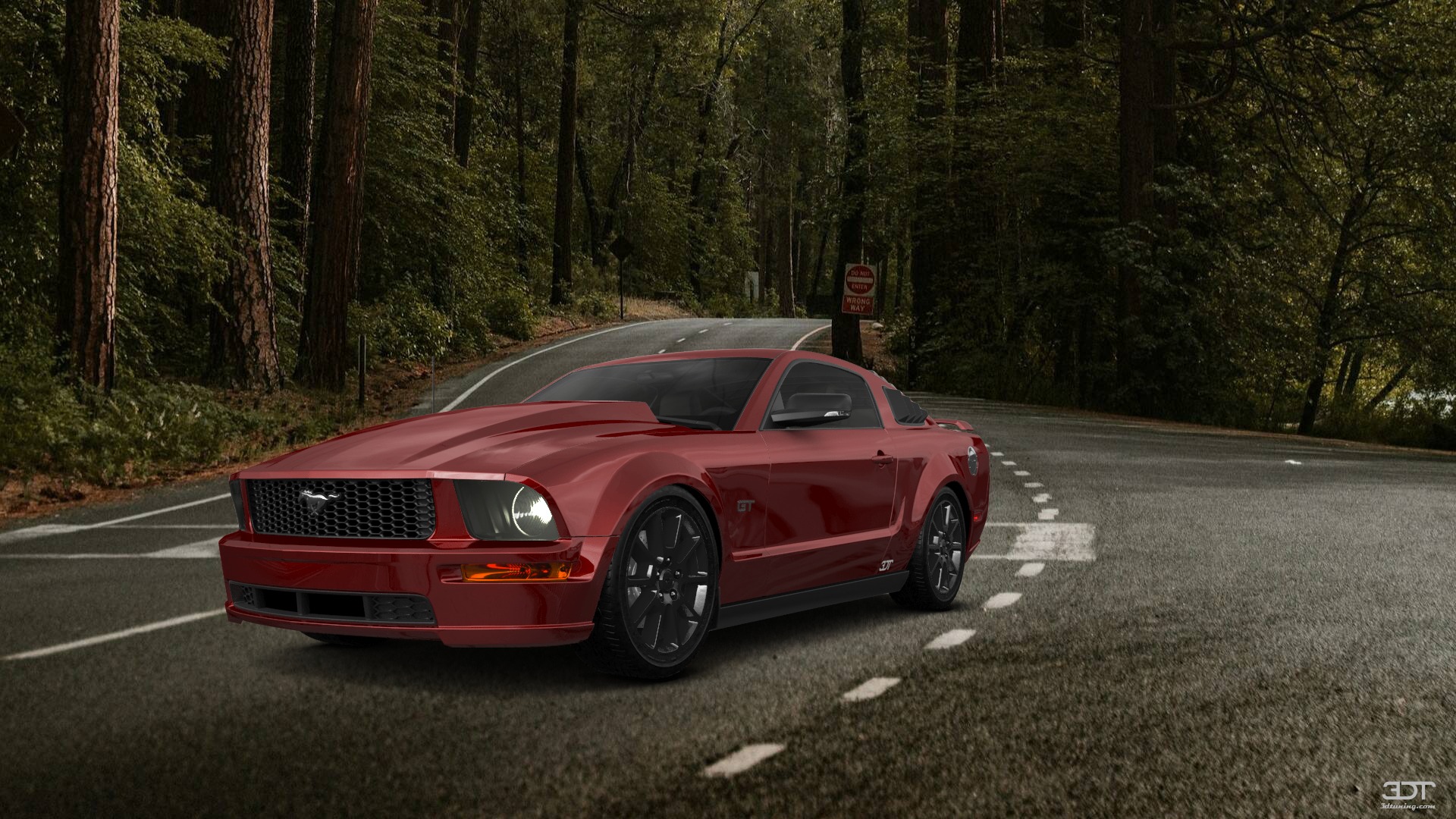 Ford Mustang 2 Door Coupe 2006 tuning