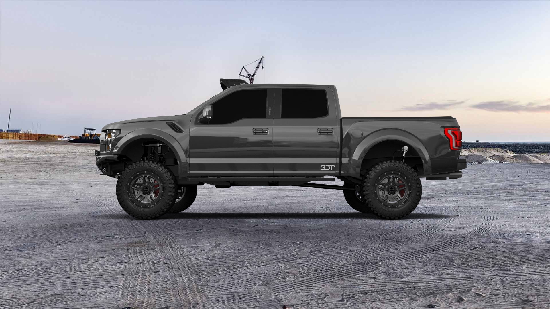Ford F-150 Raptor 4 Door pickup truck 2017