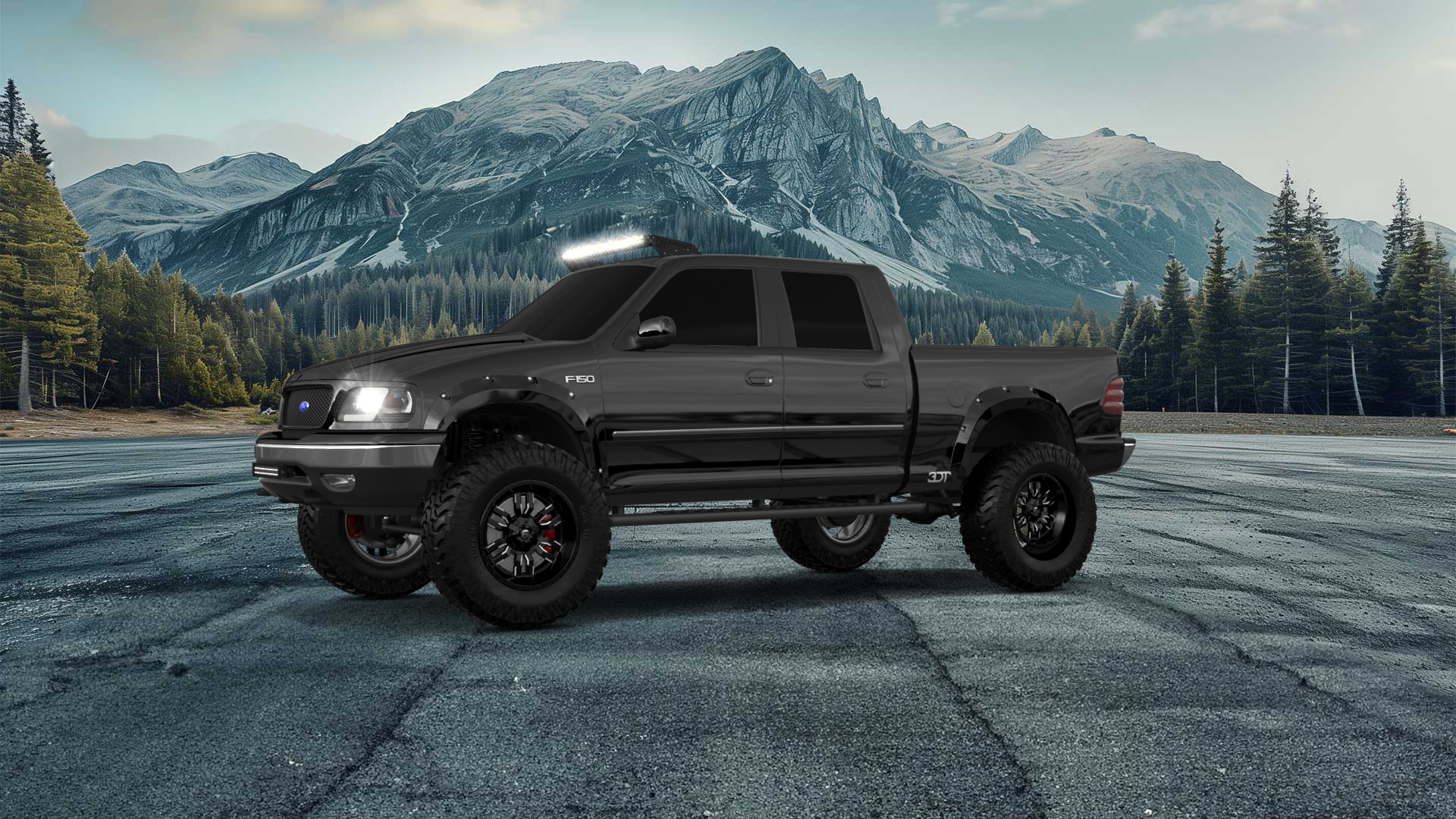 Ford F-150 SuperCrew 4 Door pickup truck 1997 Images