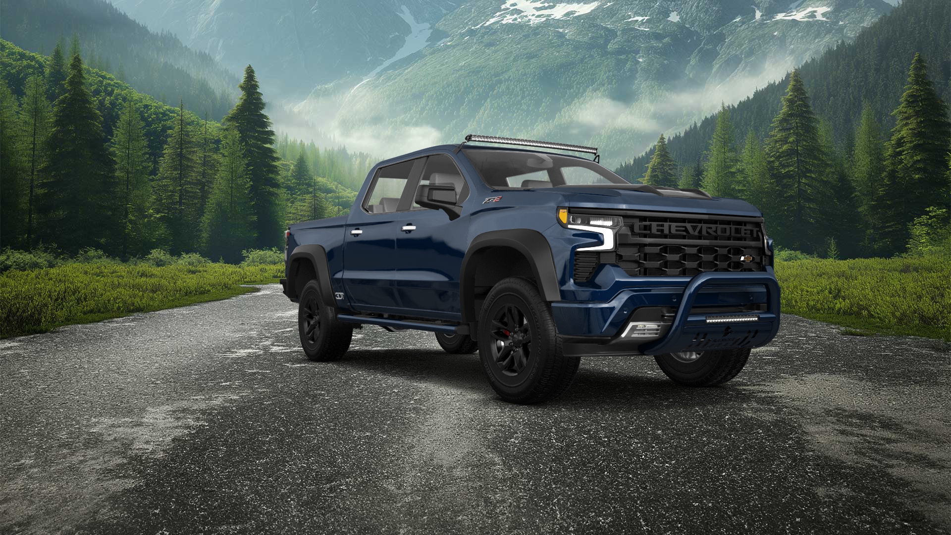 Chevrolet Silverado 1500 Crew Cab 5.8 ft box 4 Door pickup truck 2023