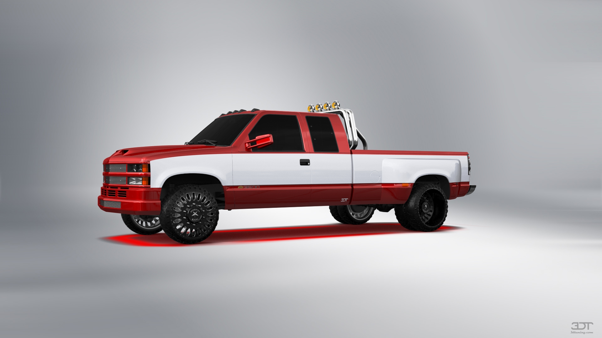 Chevrolet K3500 Extended Cab Pickup Truck 1988