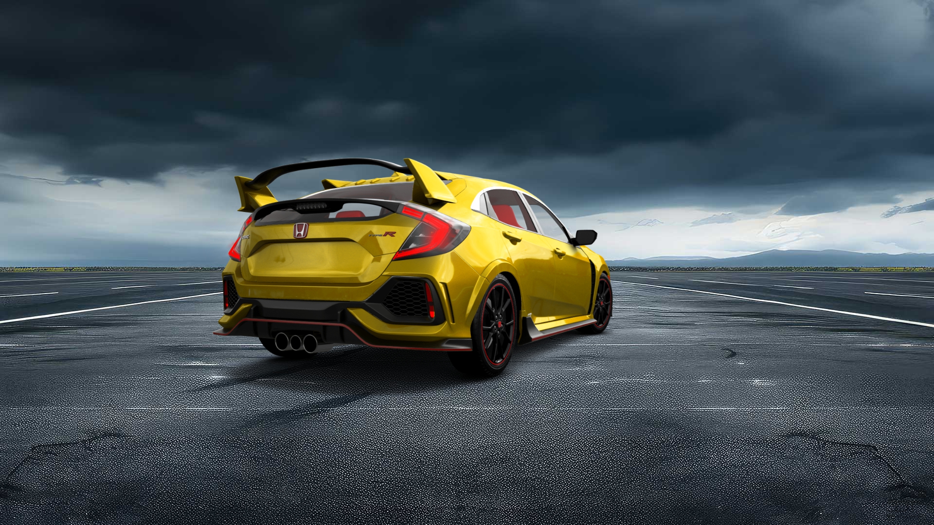 Honda Civic Hatchback 2018 Images