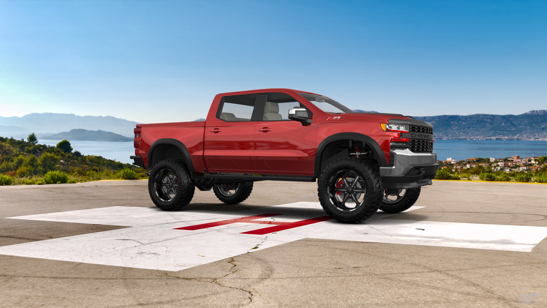Chevrolet Silverado 1500 4 Door pickup truck 2019 tuning