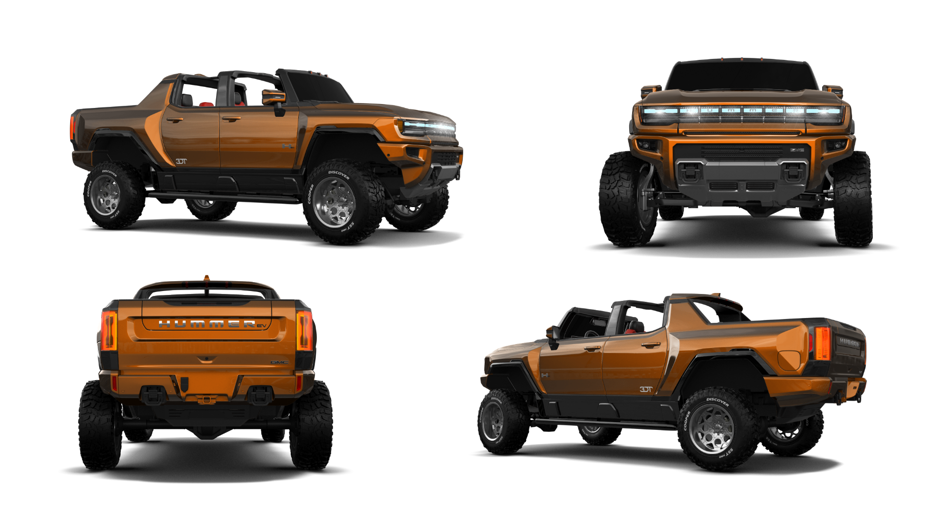 Tuning GMC Hummer EV 4 Door pickup truck 2021