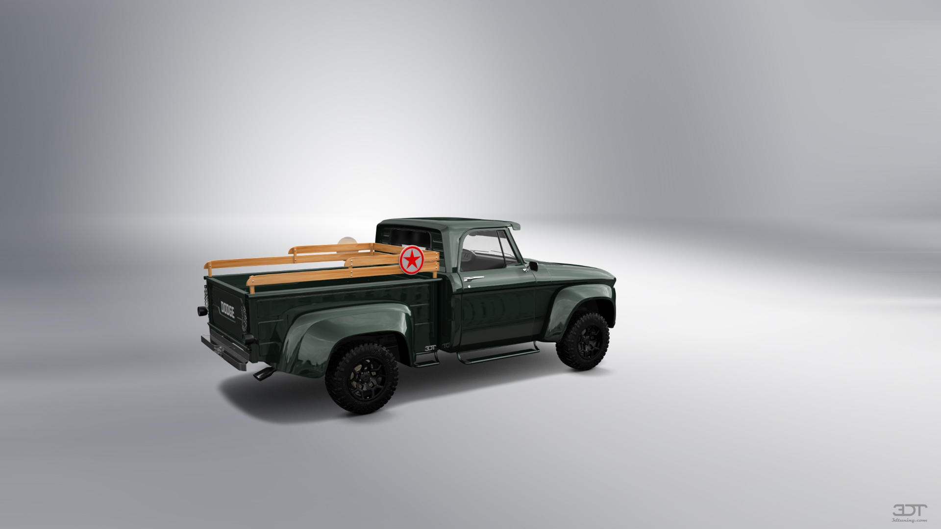 Dodge D-100 Stepside 2 Door pickup truck 1961