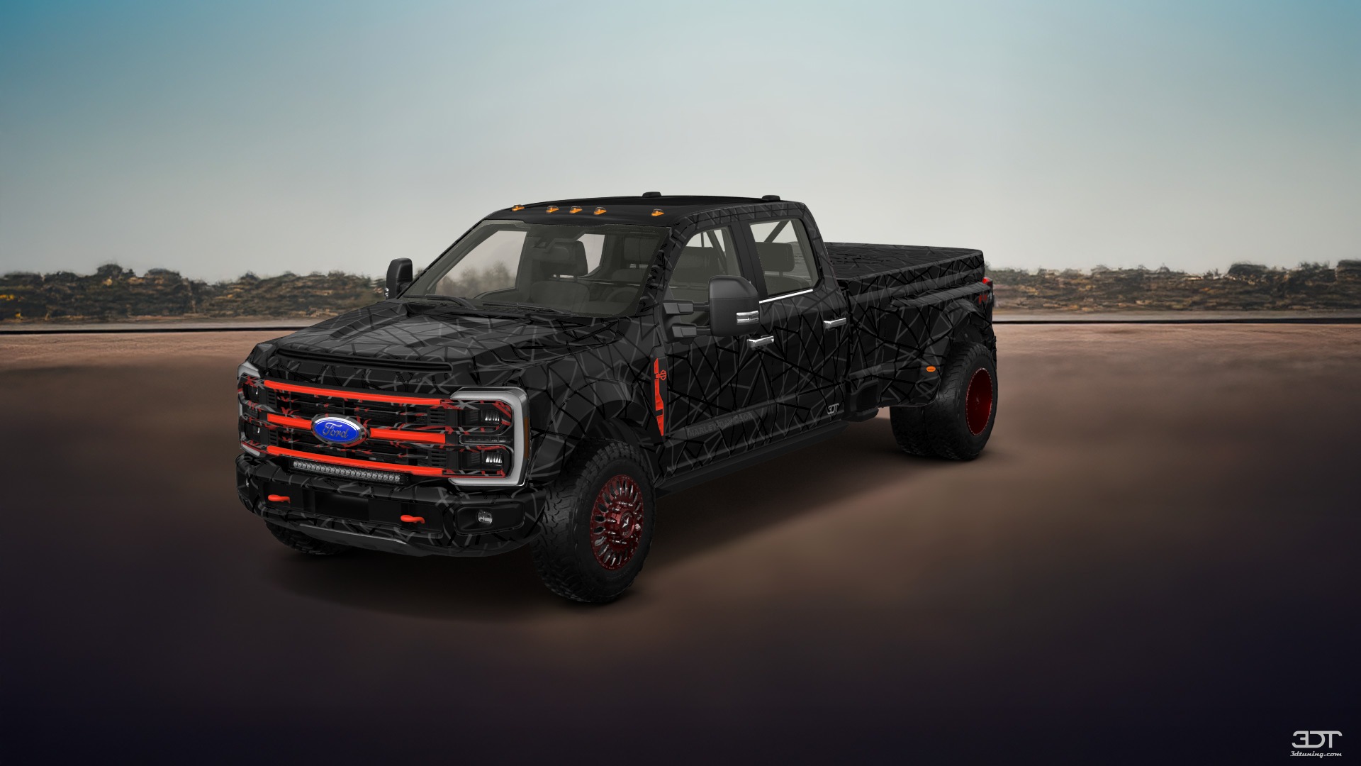 Ford F-350 DRW Crew Cab 4 Door pickup truck 2023 tuning