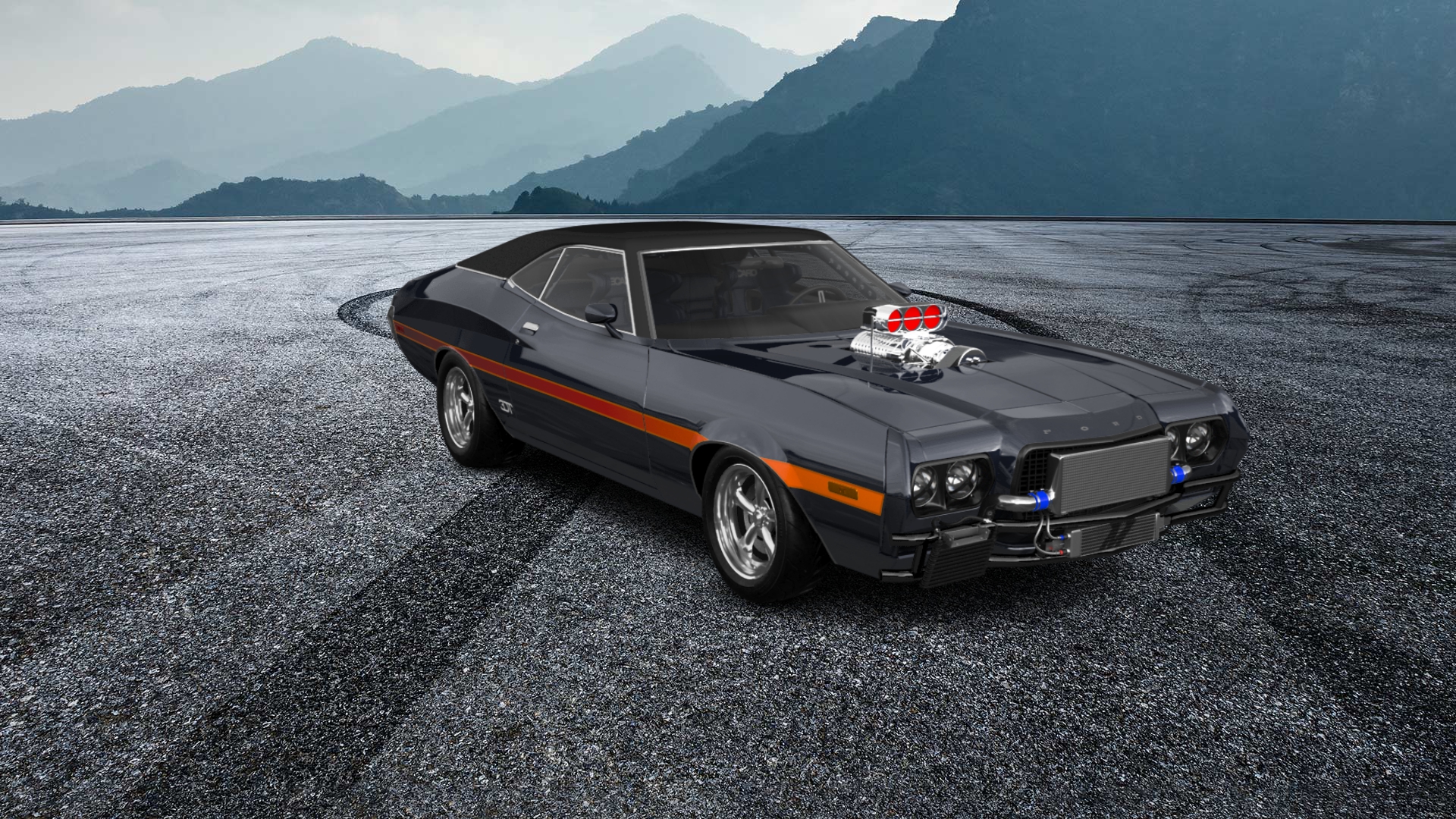Ford Gran Torino Sport 2 Door Hardtop 1972