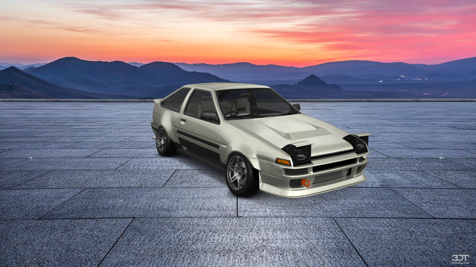 Toyota AE86 3 Door Hatchback 1985 tuning