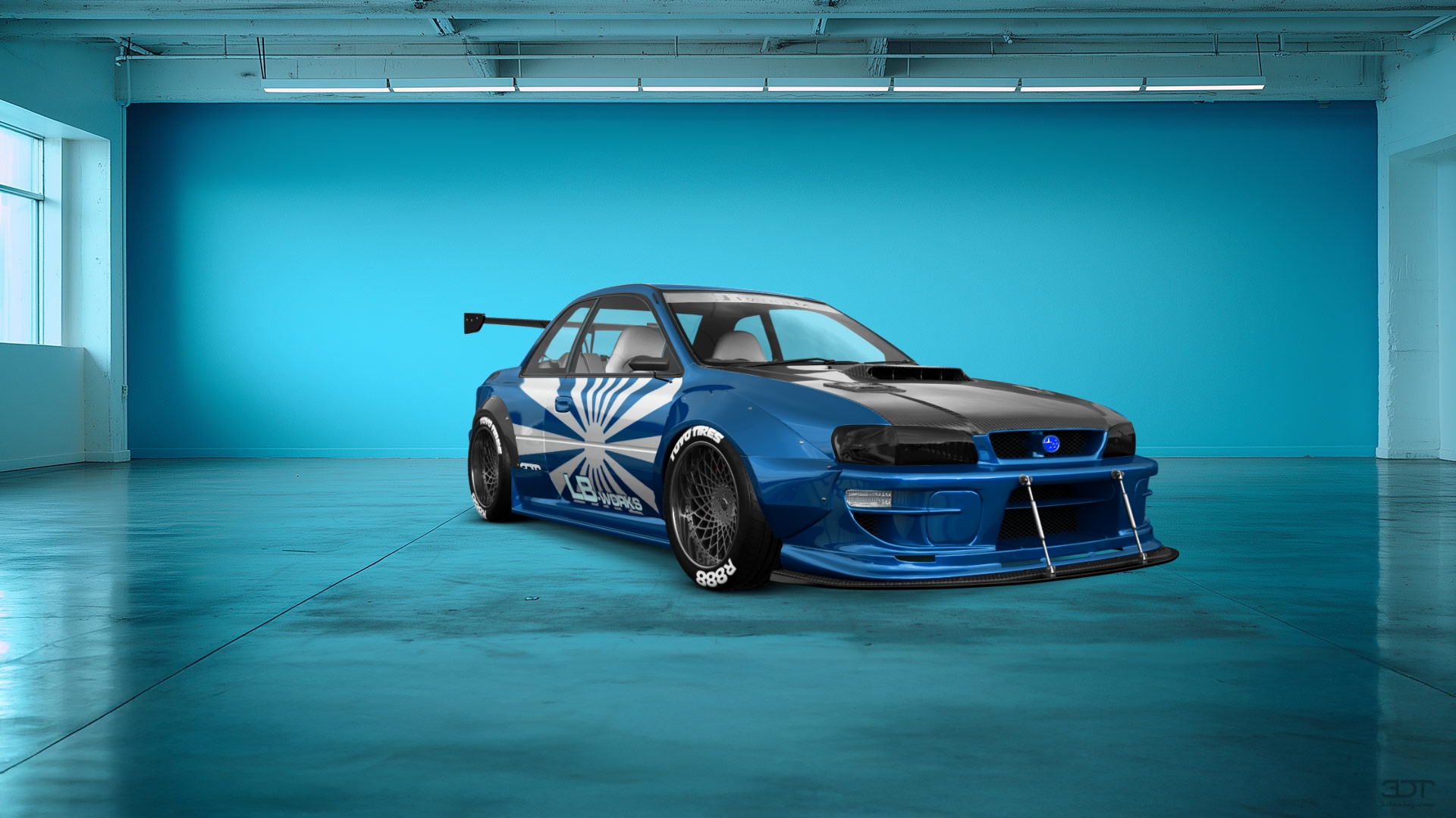Subaru Impreza WRX STI 22B 2 Door Coupe 2000 tuning