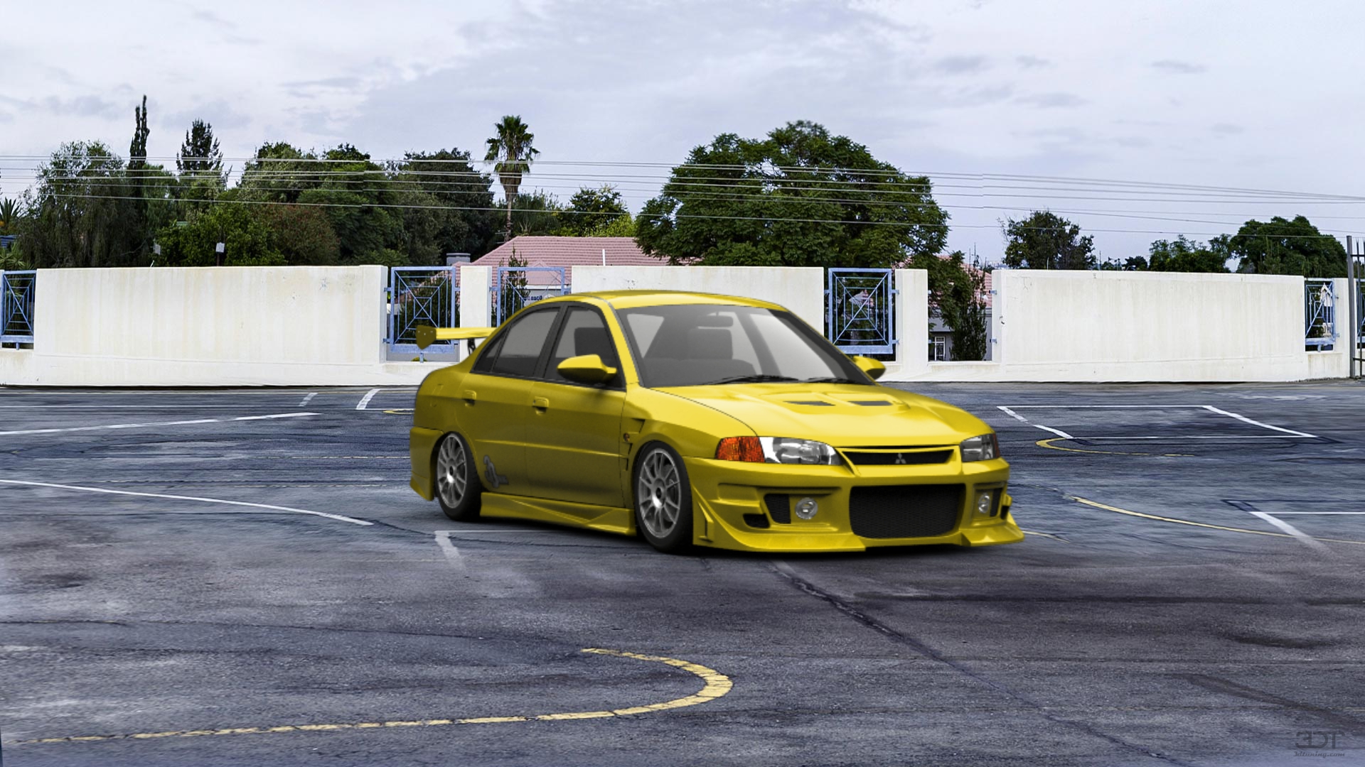 Mitsubishi Lancer Evo IV Sedan 1996 tuning