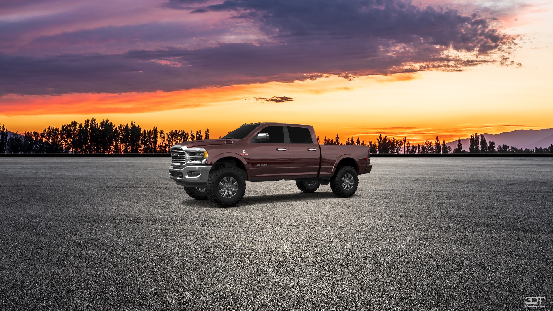 Dodge Ram 2500 4 Door pickup truck 2020 tuning